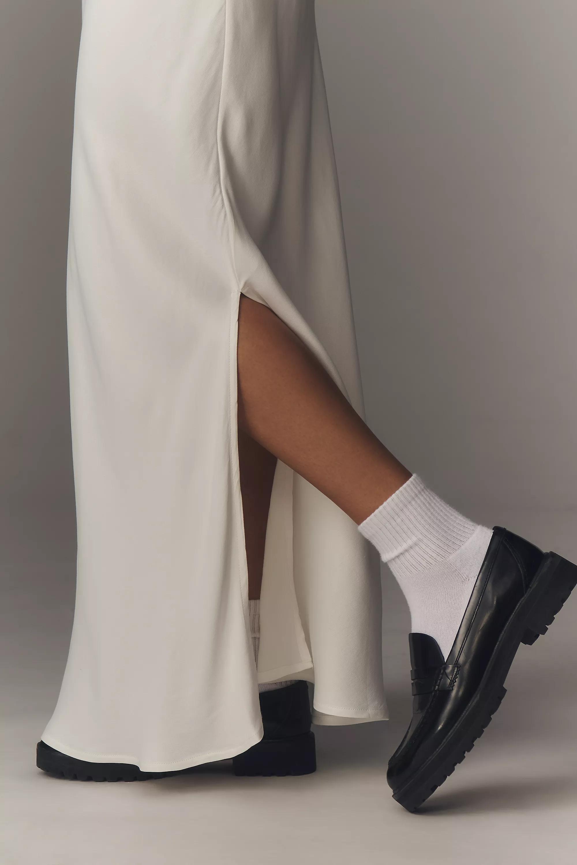 The Tilda Maxi Slip Skirt, White, , large image number 2