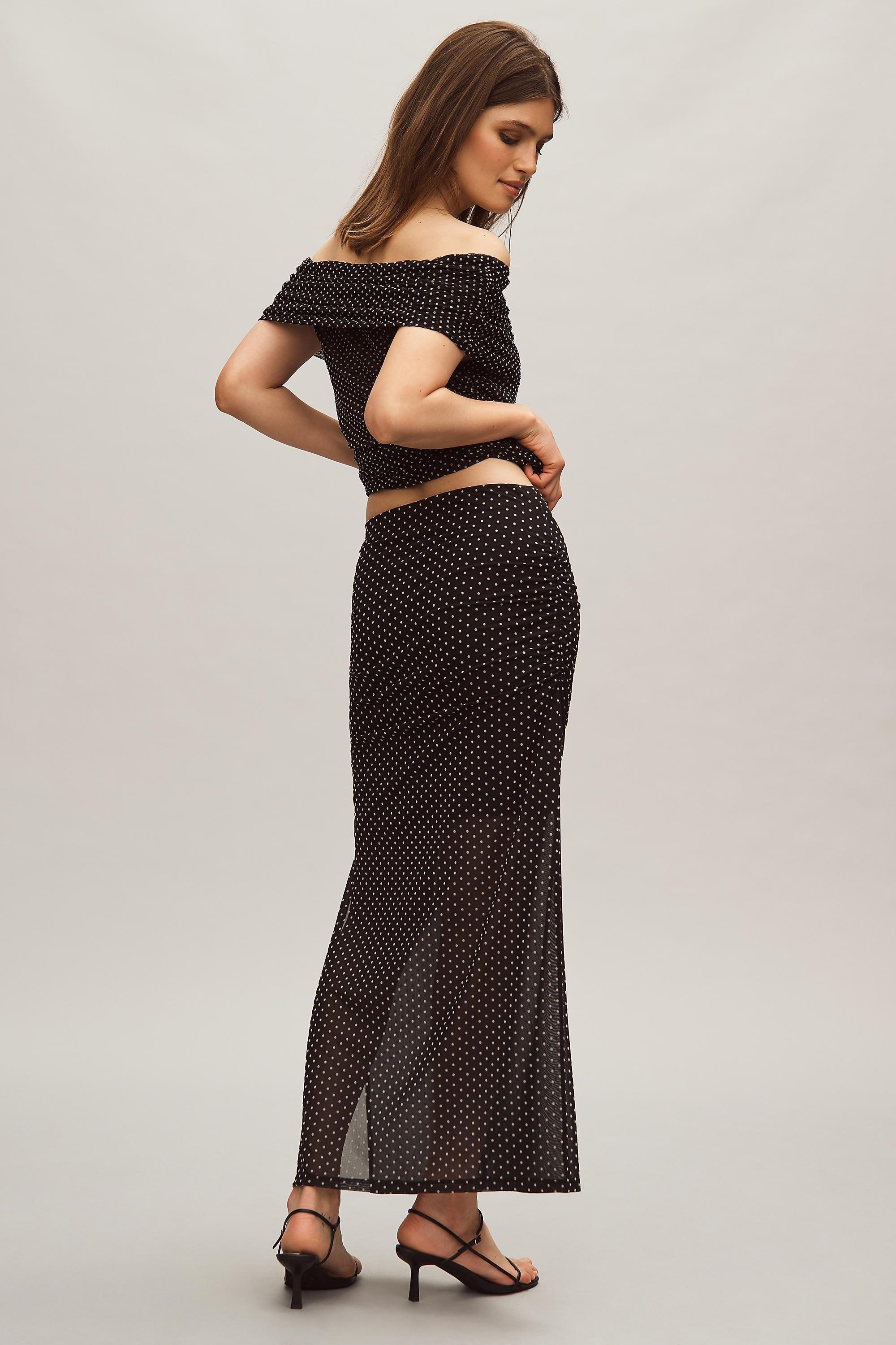 Maeve Mesh Maxi Skirt, Multicolour, , large image number 2