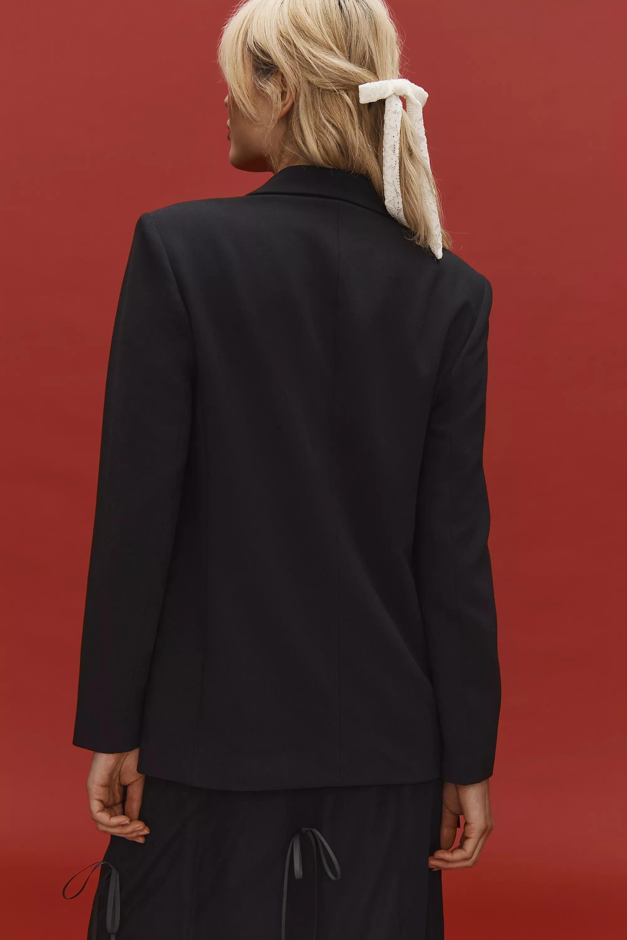 Anthropologie Plain Oversized, Black, , large image number 1