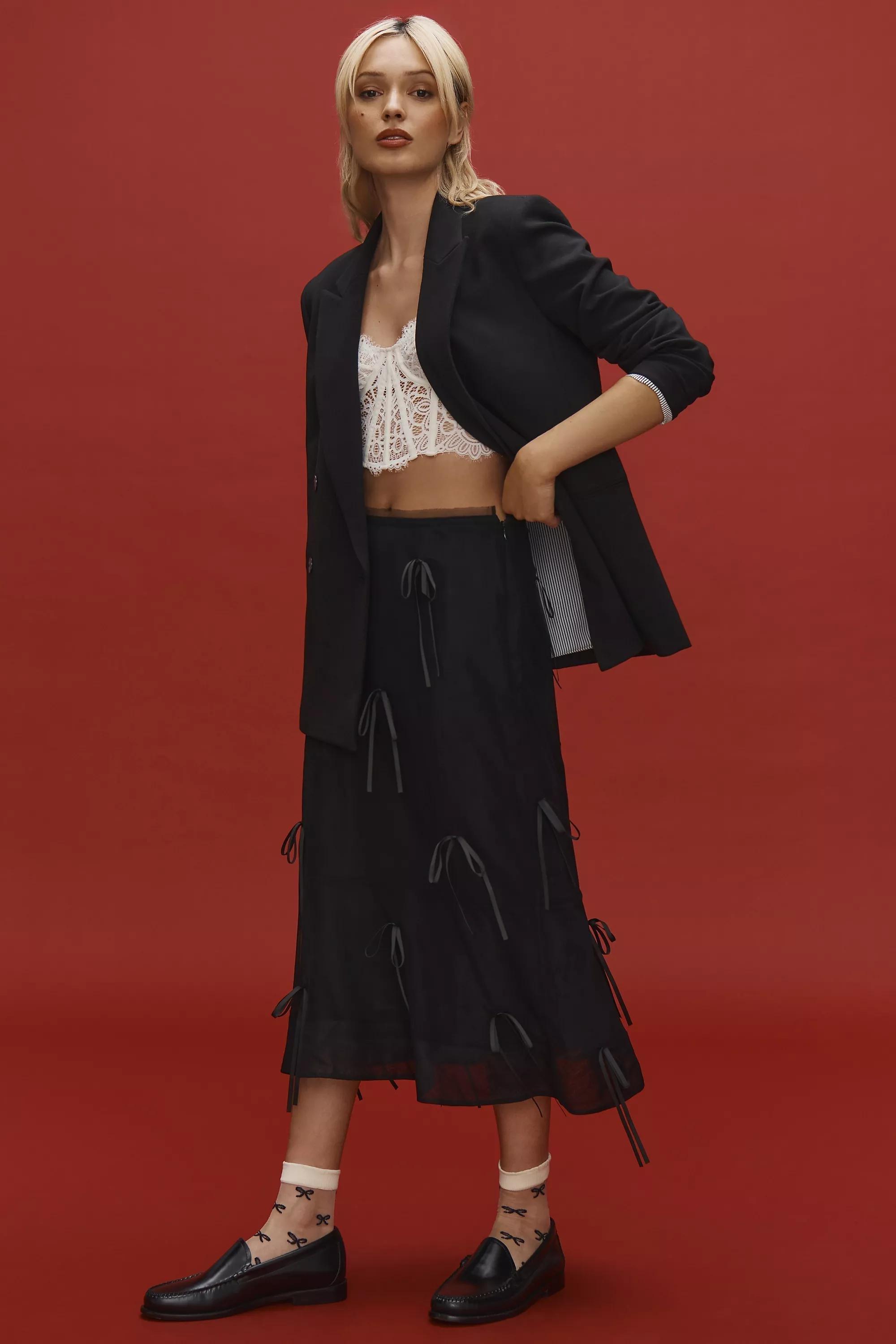 Anthropologie Plain Oversized, Black, , large image number 3