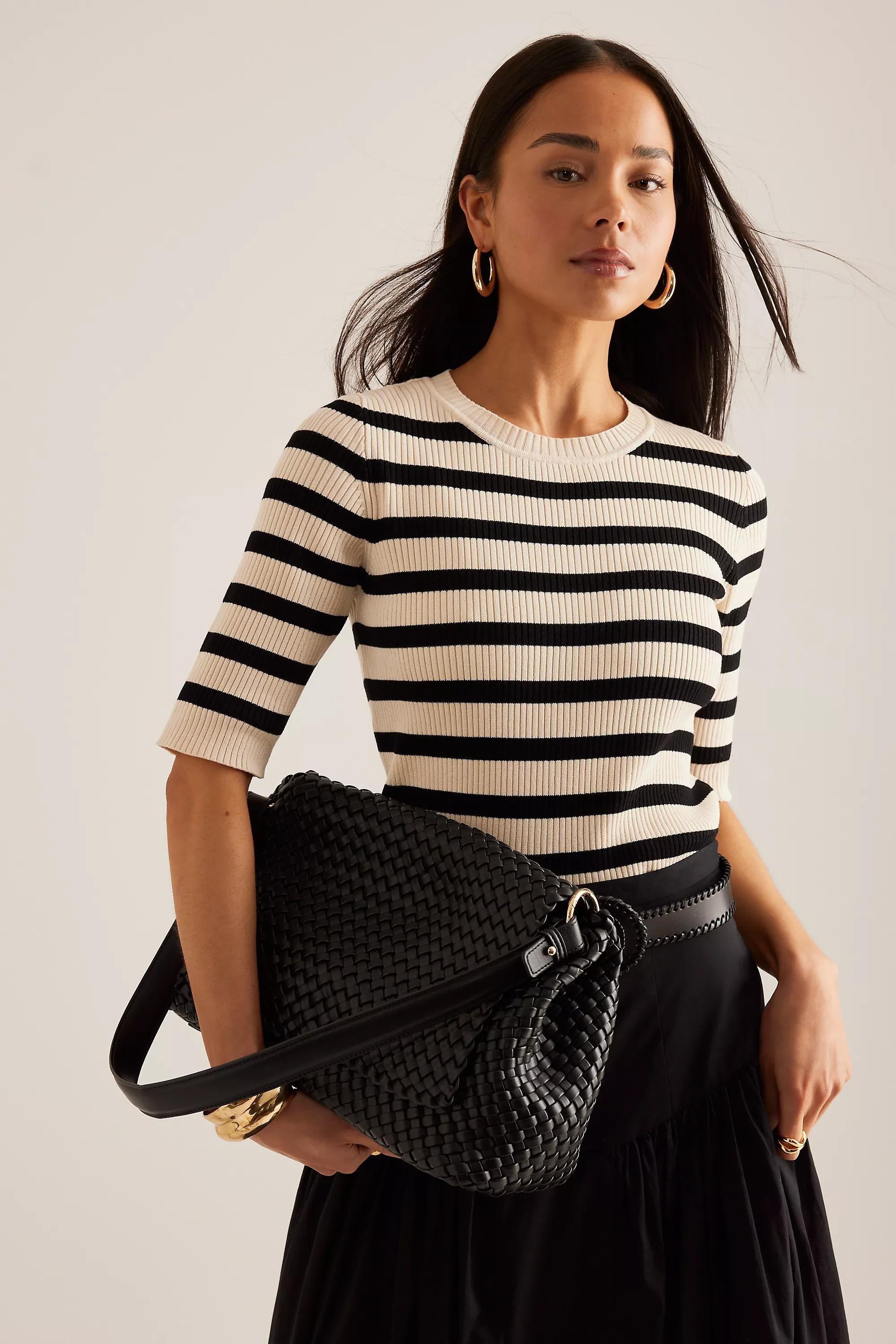 Anthropologie Woven Handmade, Black, A501_0001, large image number 1