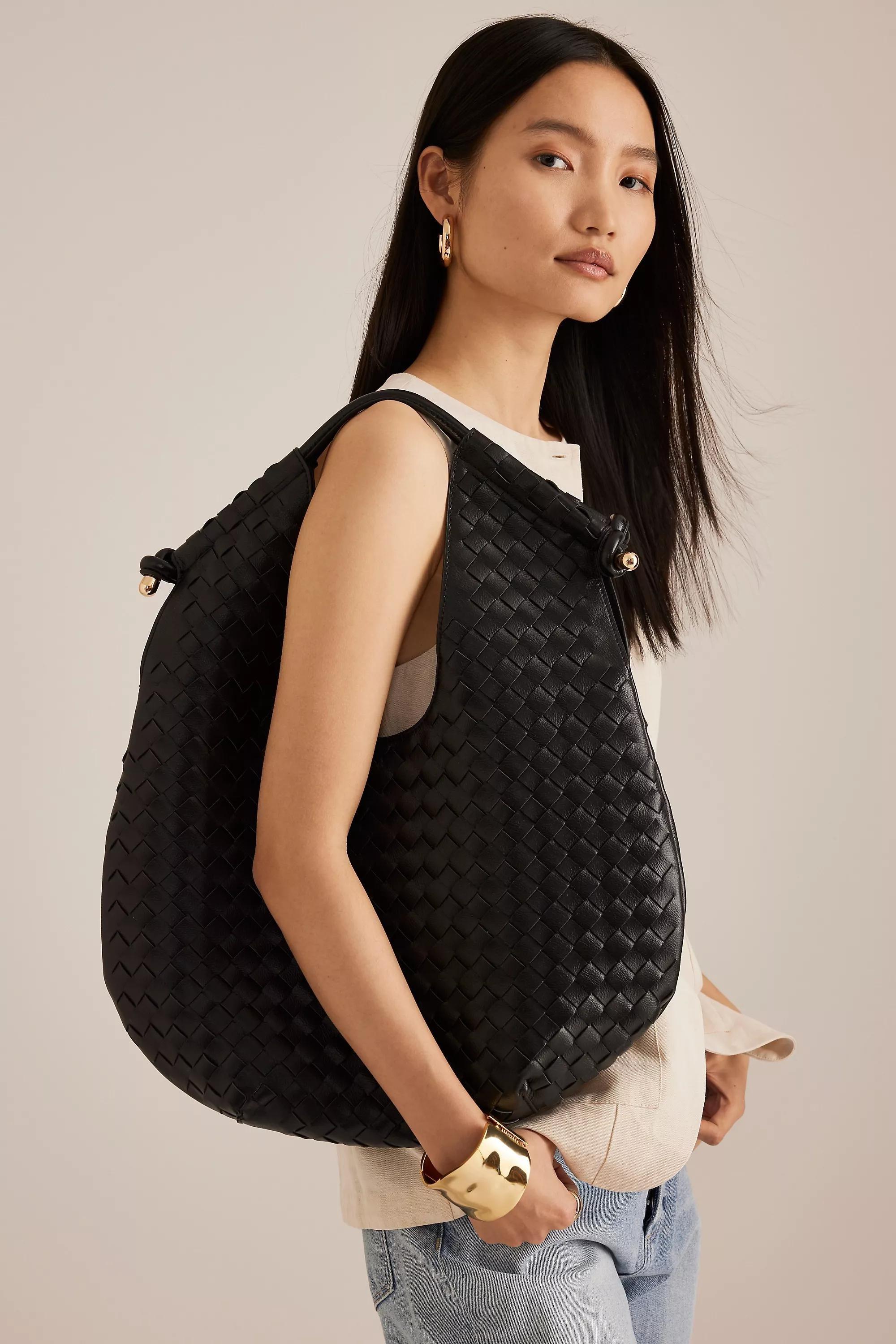 Anthropologie Woven Handmade Tote, A501_0009, large image number 1