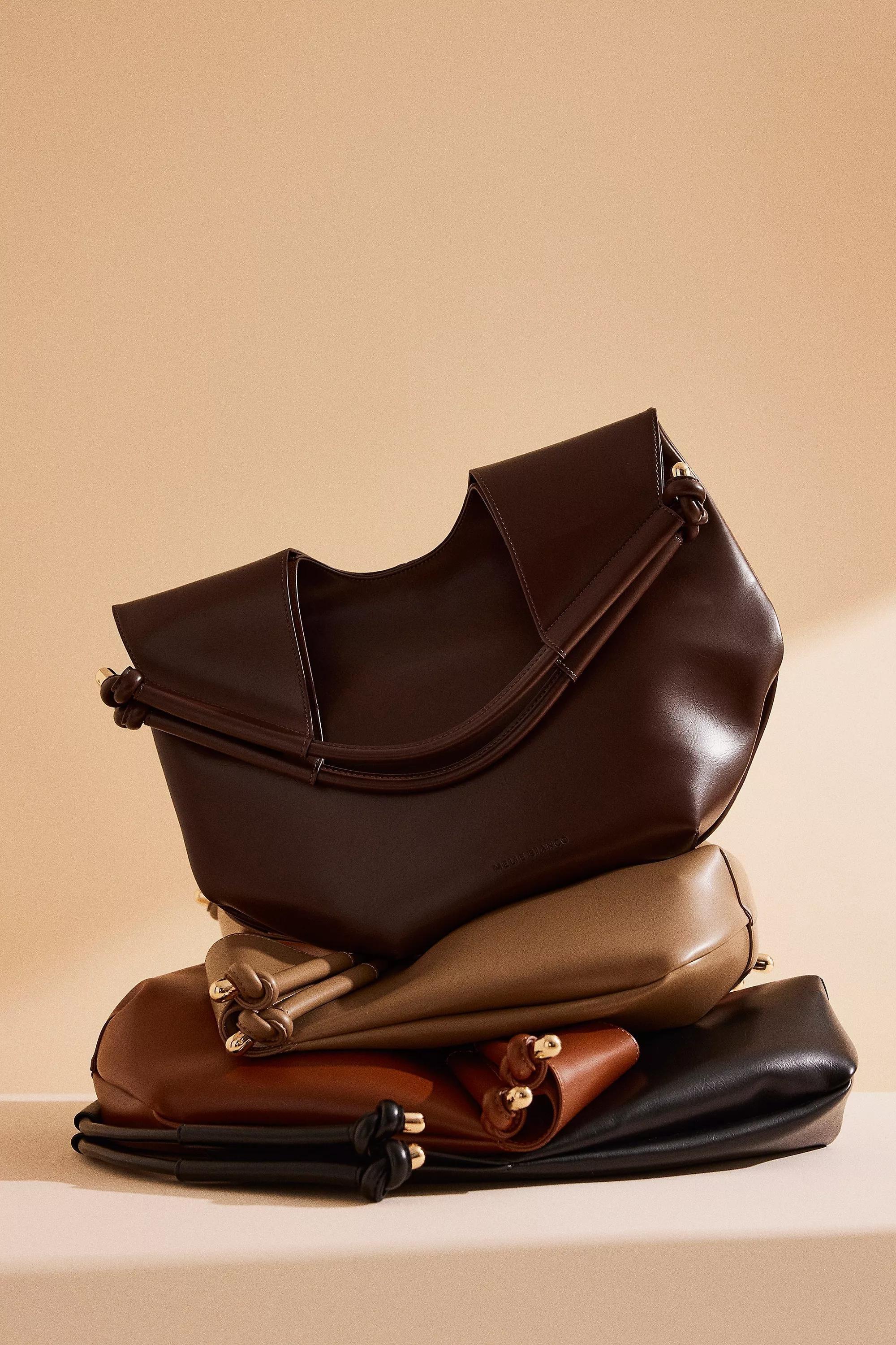 Anthropologie Plain Handmade Tote, Brown, A501_0021, large image number 1