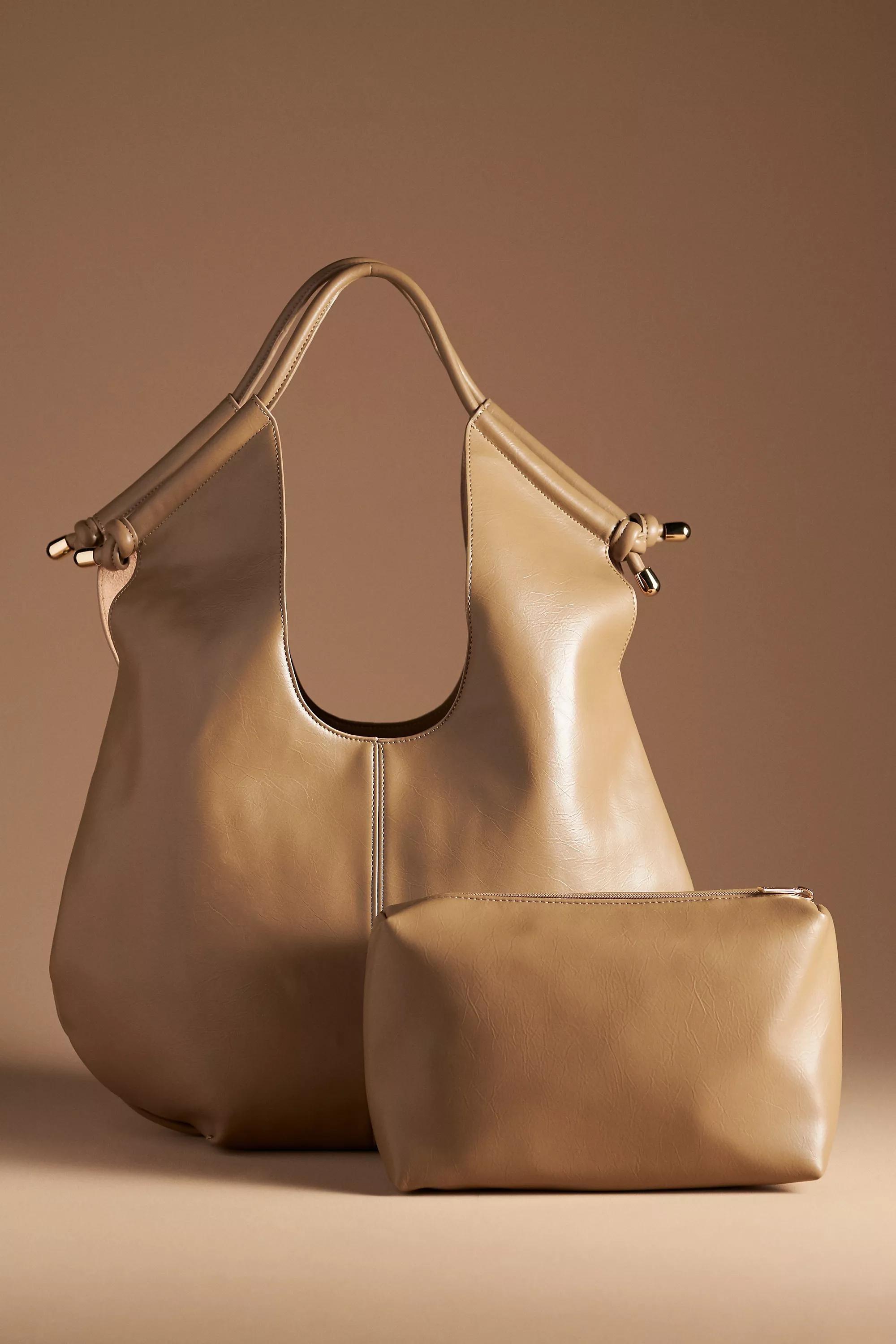 Anthropologie Plain Tote, Beige, A501_0222, large image number 1