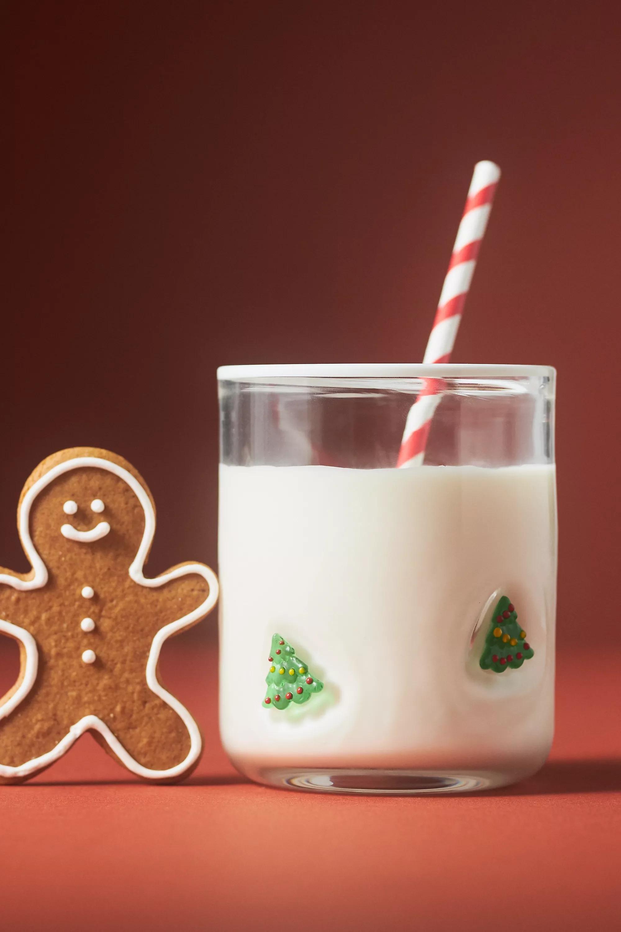 Festive Icon Juice Glass, Green, A501_0030, large image number 0