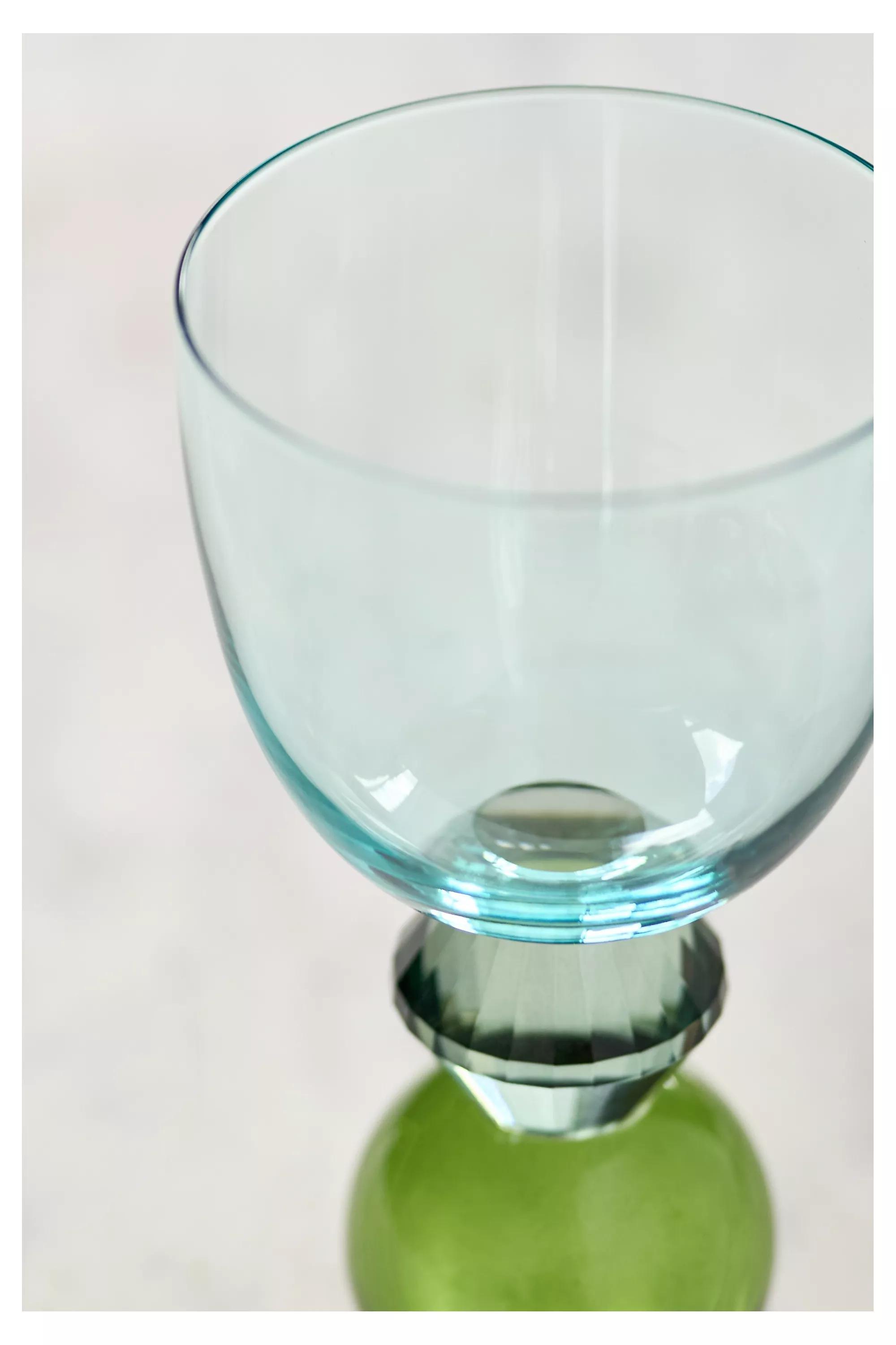 Gemmie Wine Glass, Blue, A501_0045, large image number 4