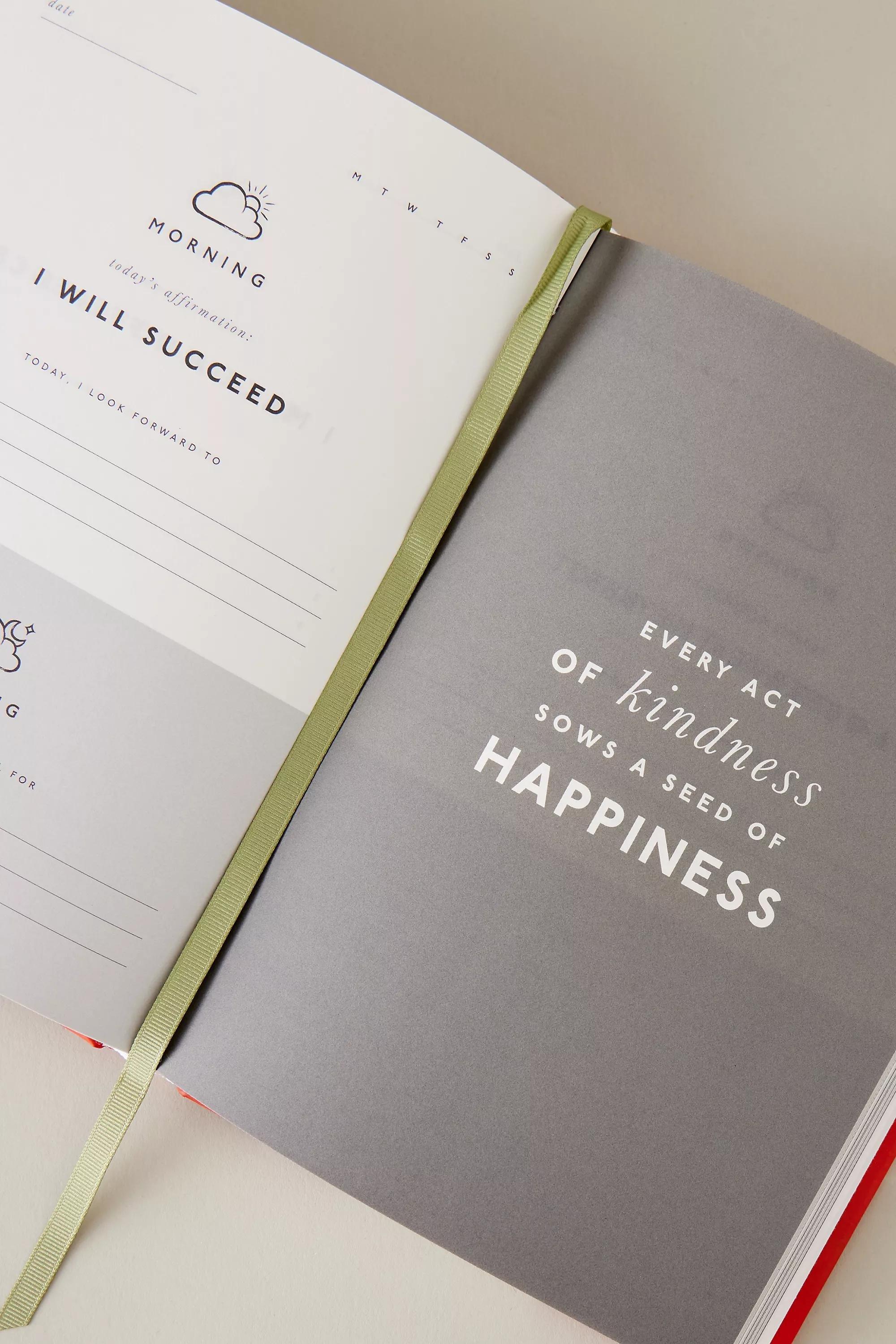 By Anthropologie Guided Journal, Red, A501_0060, large image number 1