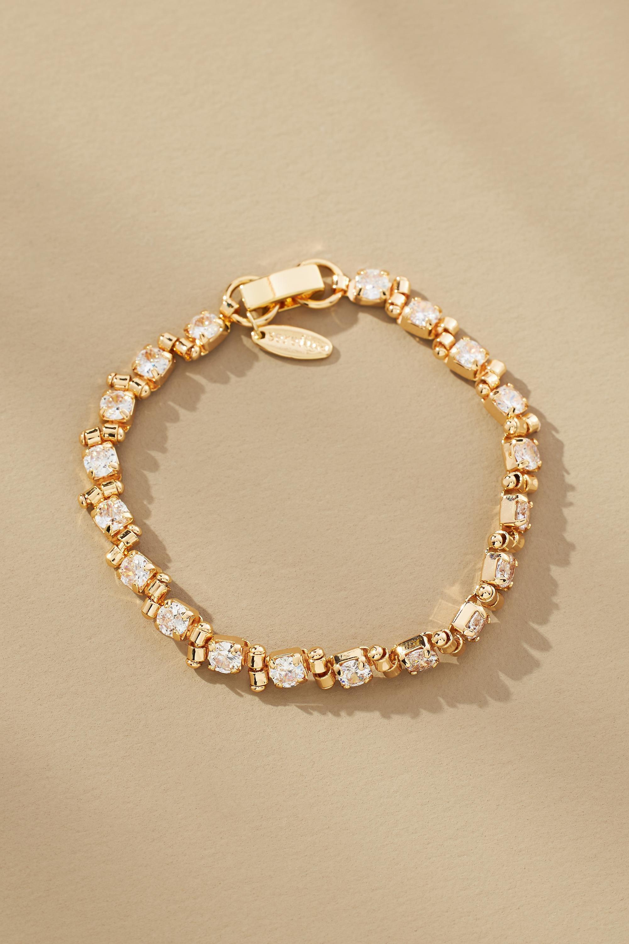 Crystal Tennis Bracelet, White, A501_0100, large image number 0