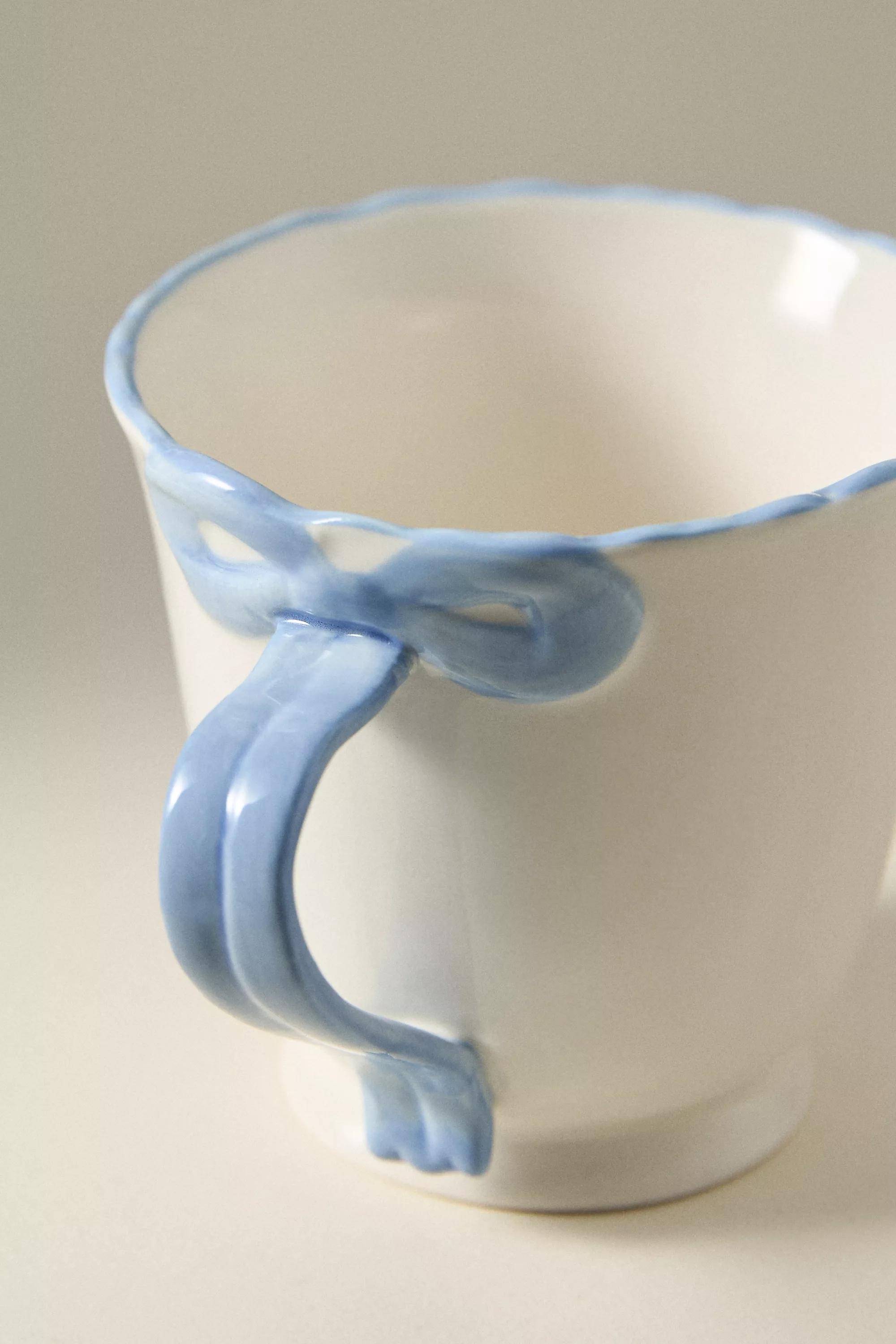 SKY Benedita Bow Stoneware Mug, A501_0045, large image number 3