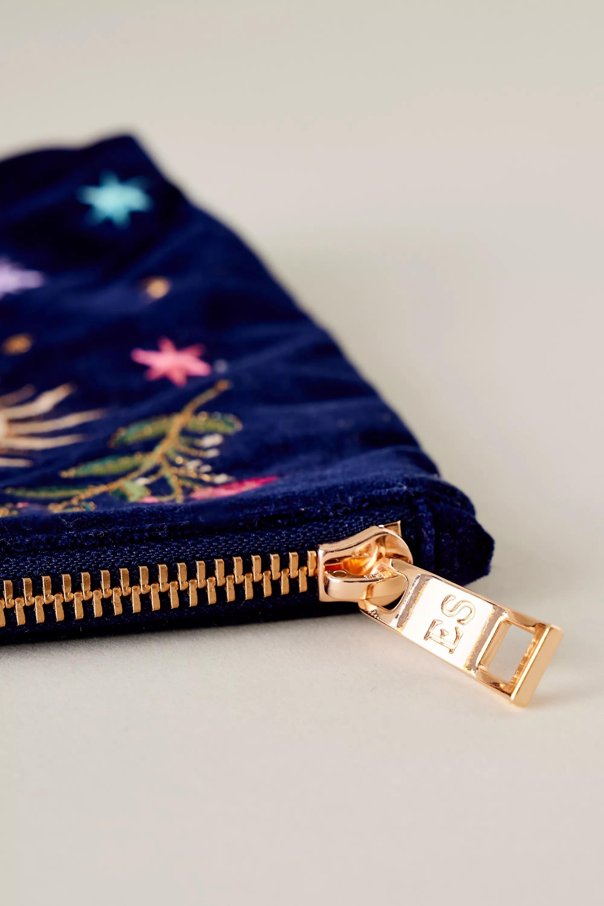 Elizabeth Scarlett Mystic Velvet Everyday Purse, Navy, A501_0041, large image number 2