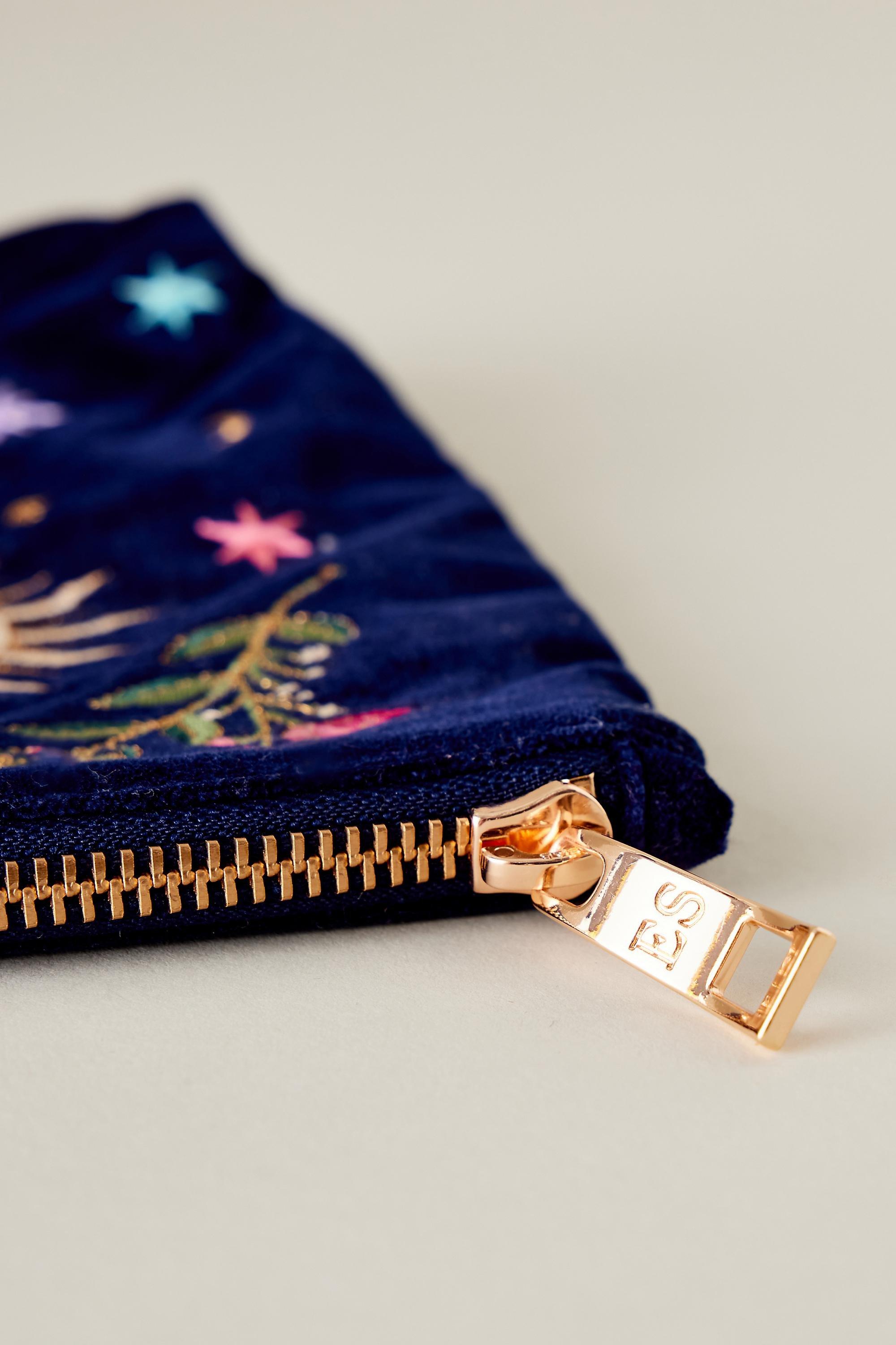 Elizabeth Scarlett Mystic Velvet Everyday Purse, Navy, A501_0041, large image number 3