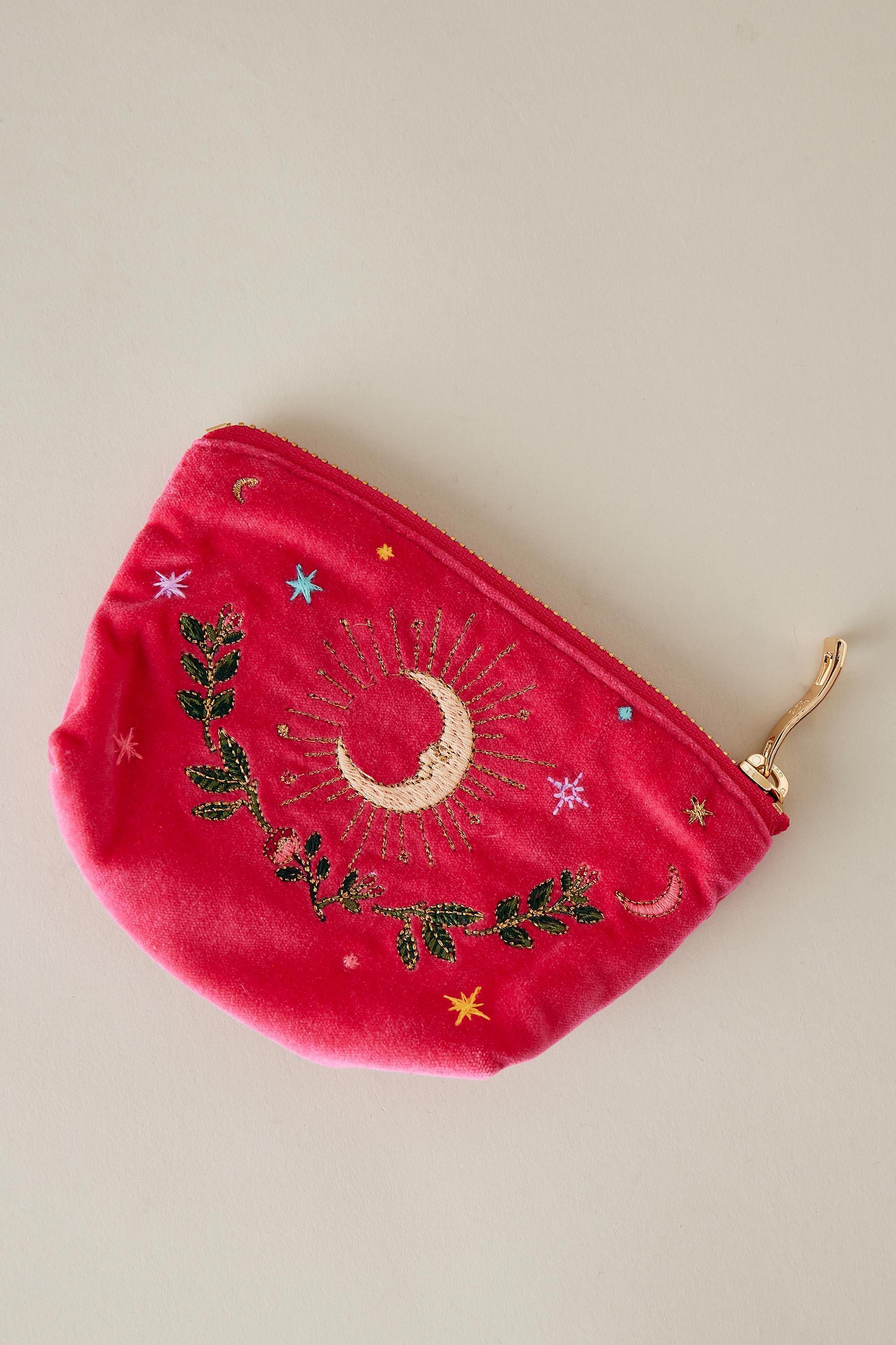 Elizabeth Scarlett Mystic Velvet Coin Purse, Pink, A501_0066, large image number 4