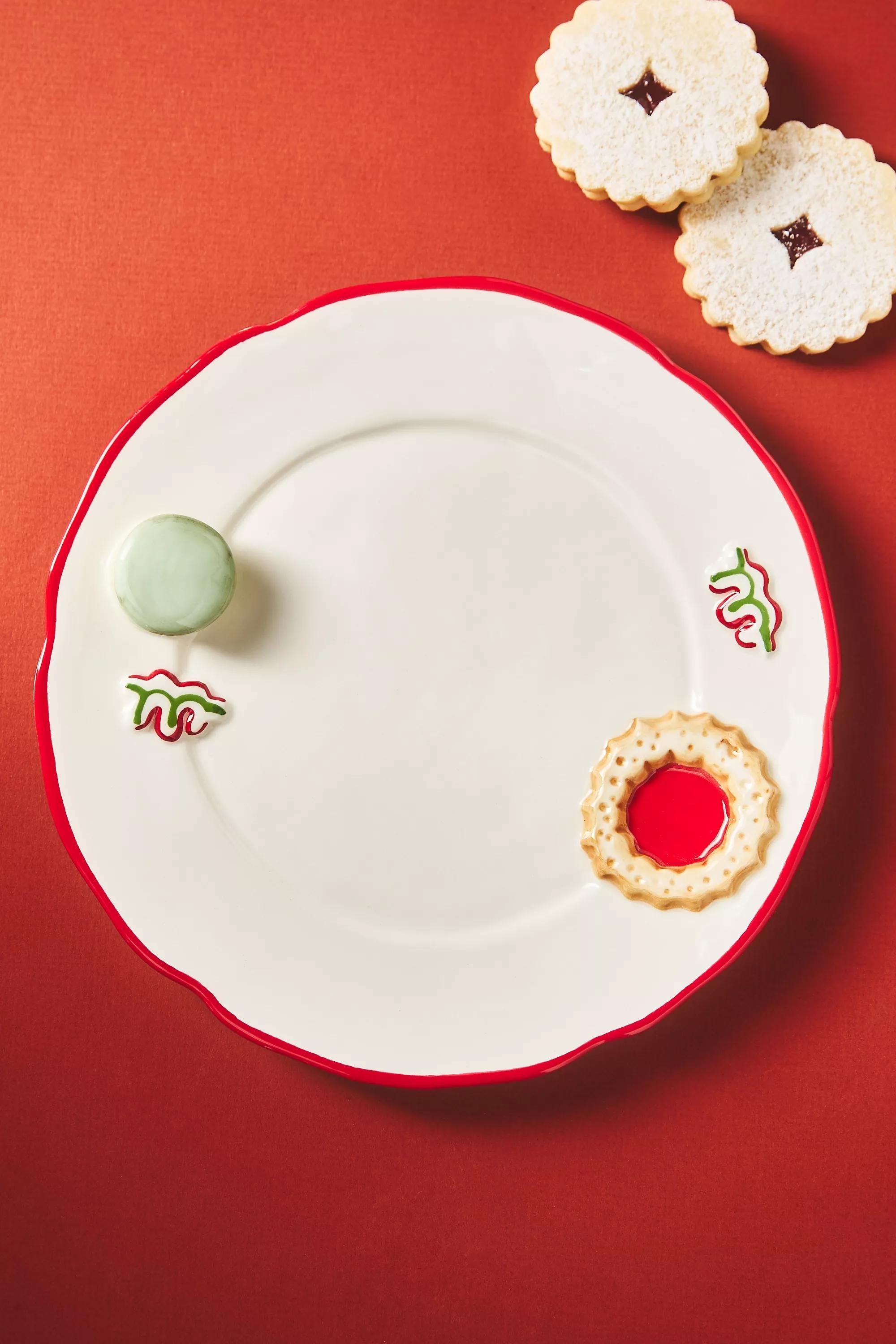 Holifaye Stoneware Dessert Plate, Red, A501_0060, large image number 0