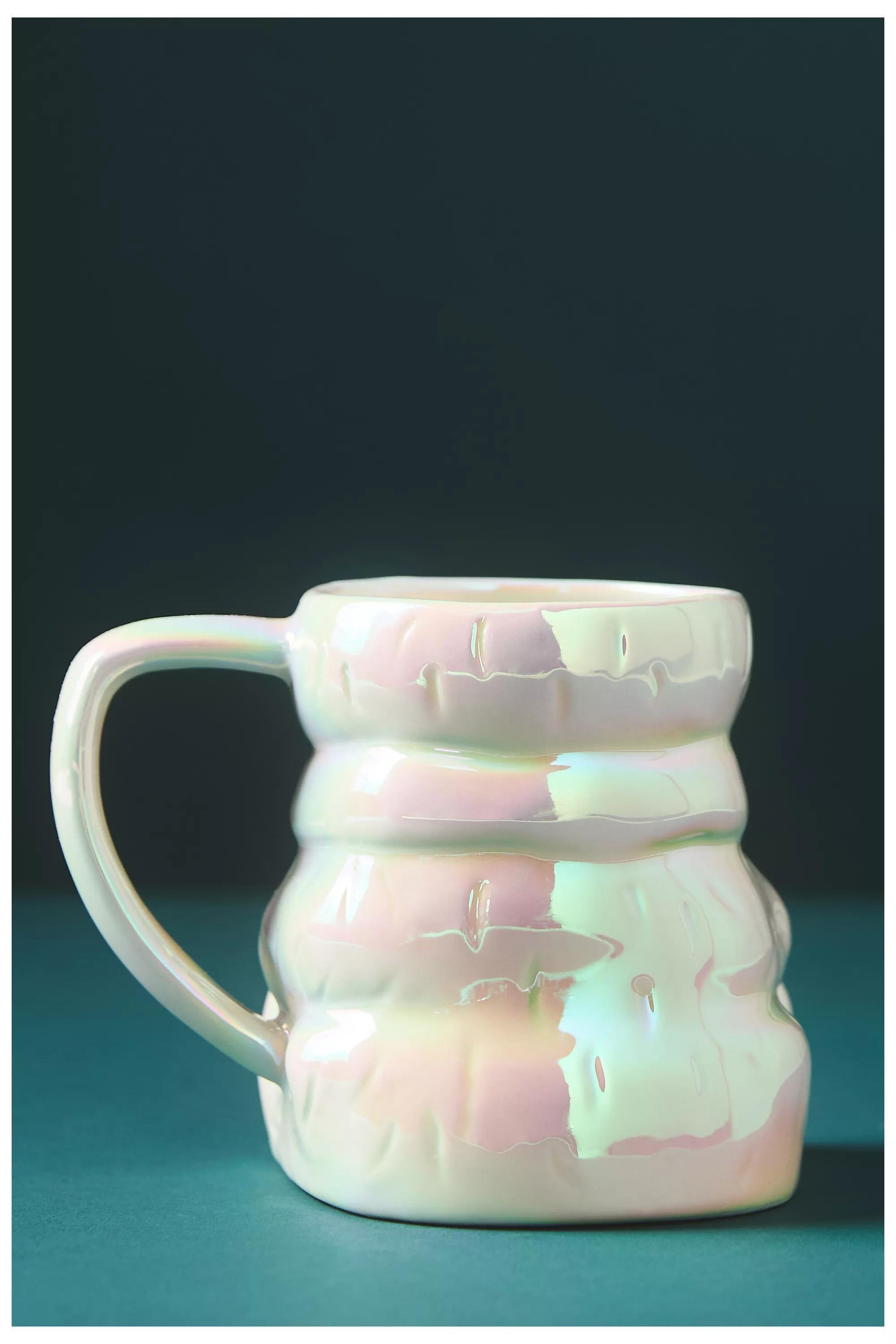 Merry Luster Polar Bear Stoneware Mug, White, A501_0010, large image number 2