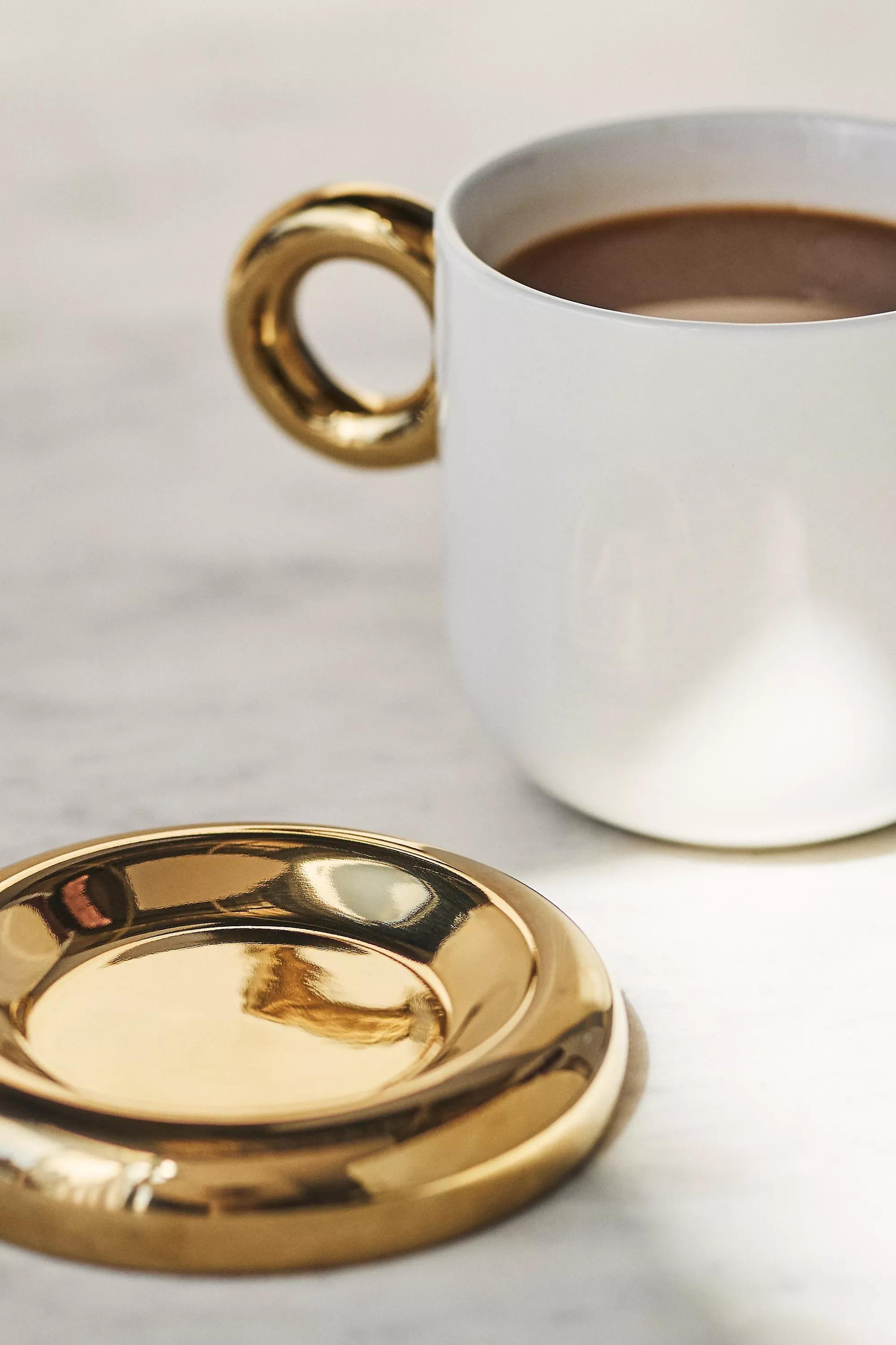Arlo Stoneware Mug, Gold, A501_0070, large image number 2