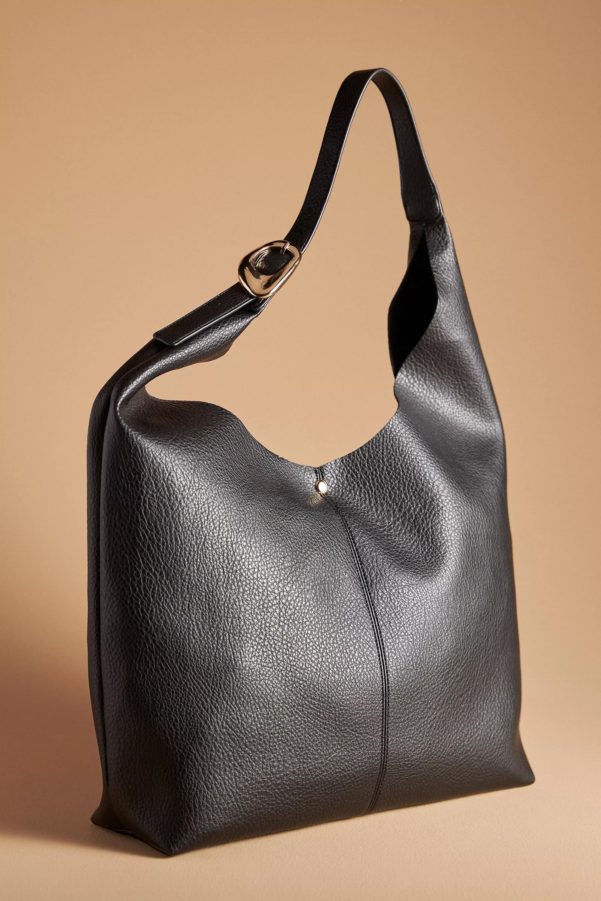 Anthropologie Textured Handmade Bag, Black, A501_0001, large image number 0
