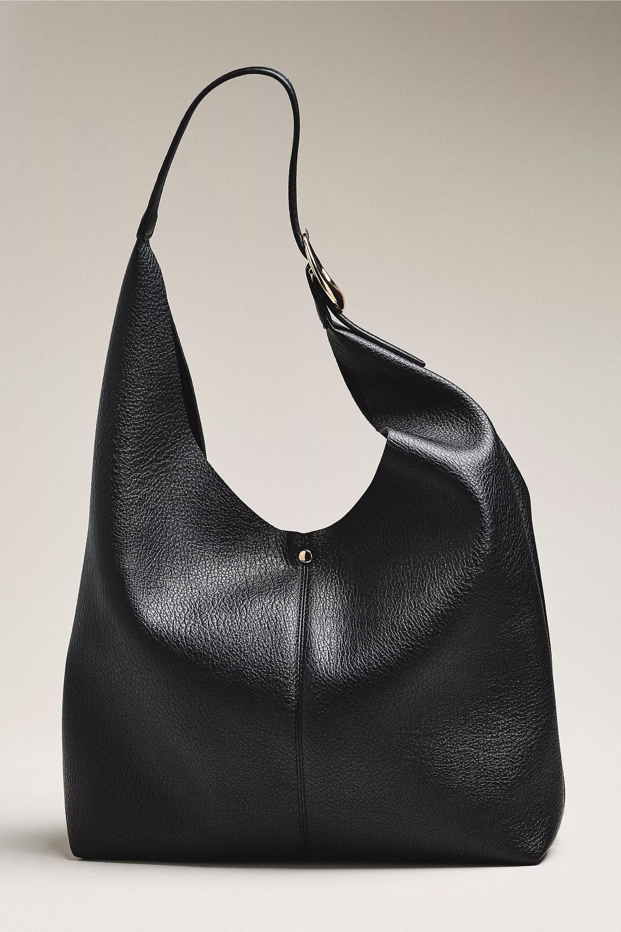 Anthropologie Textured Handmade Bag, Black, A501_0001, medium