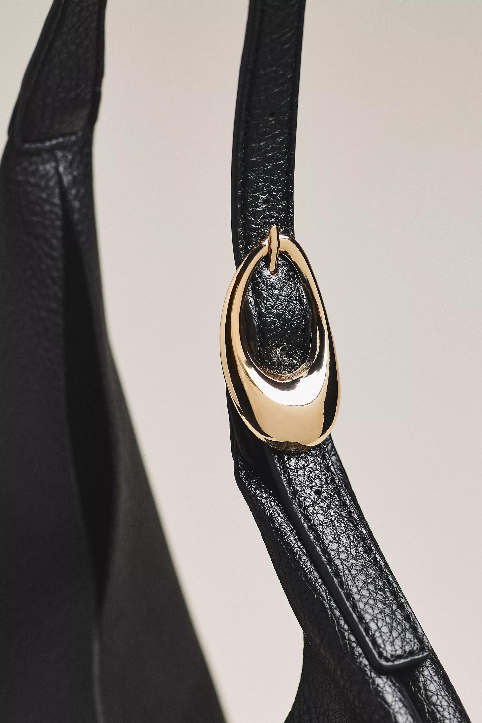 Anthropologie Textured Handmade Bag, Black, A501_0001, medium