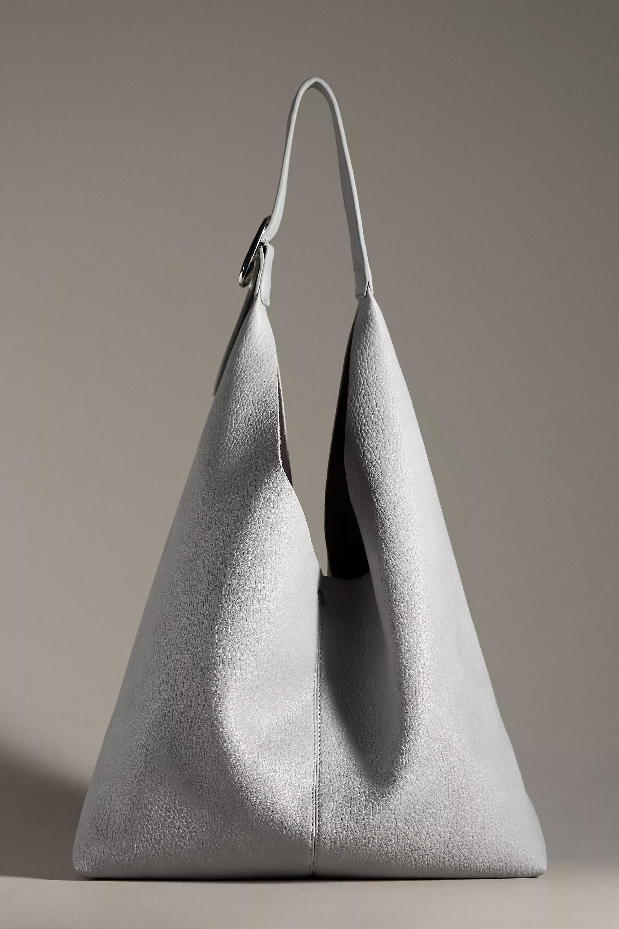 Anthropologie Plain Handmade Bag, Grey, A501_0004, large image number 0