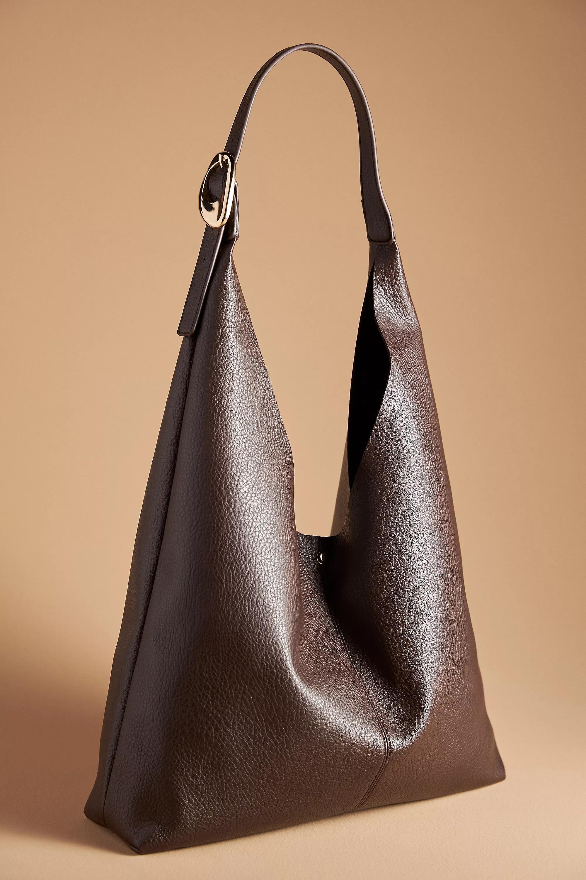 CHOCOLATE The Love Knot Slouchy Bag: Buckle Edition, , medium