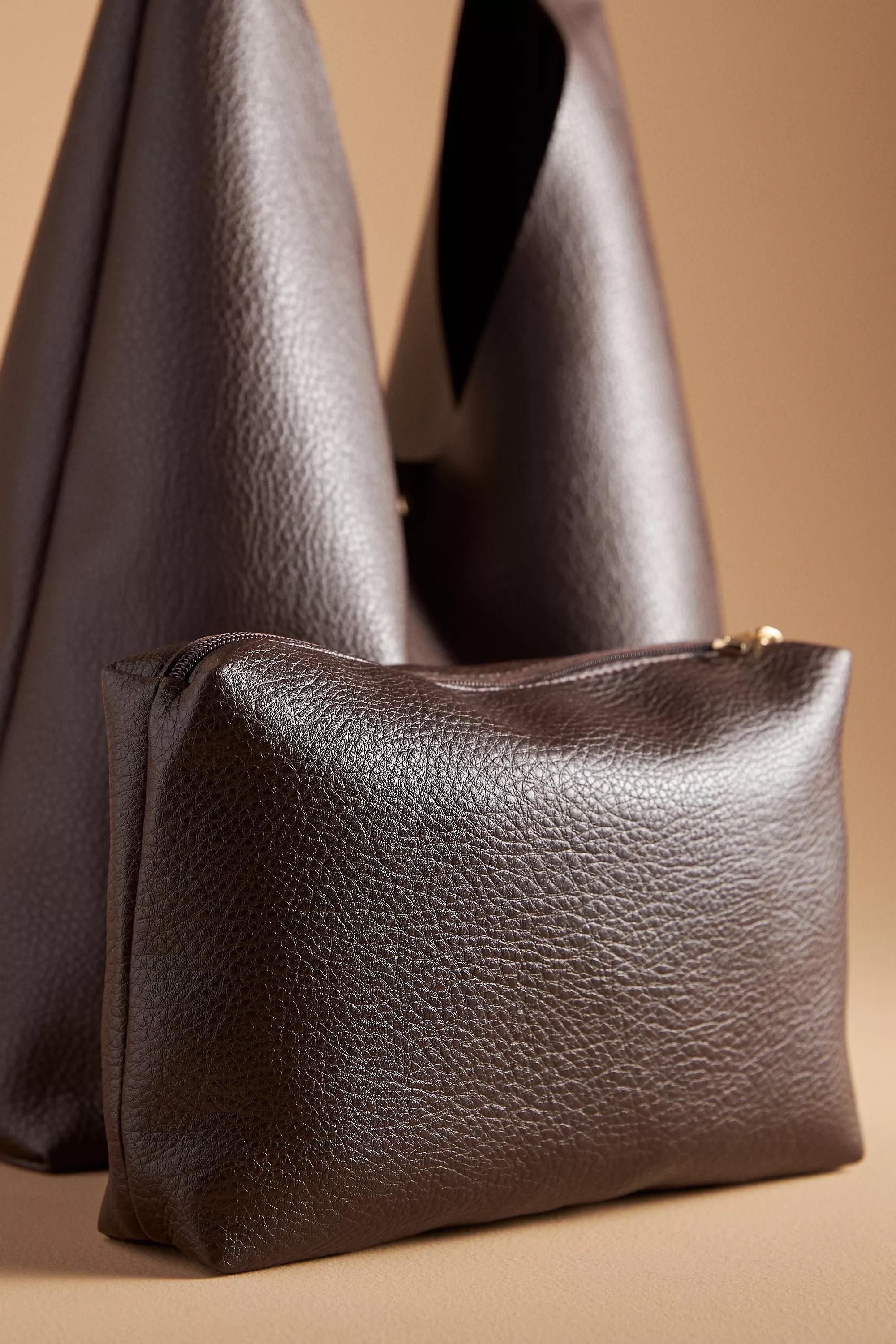 CHOCOLATE The Love Knot Slouchy Bag: Buckle Edition, A501_0021, medium