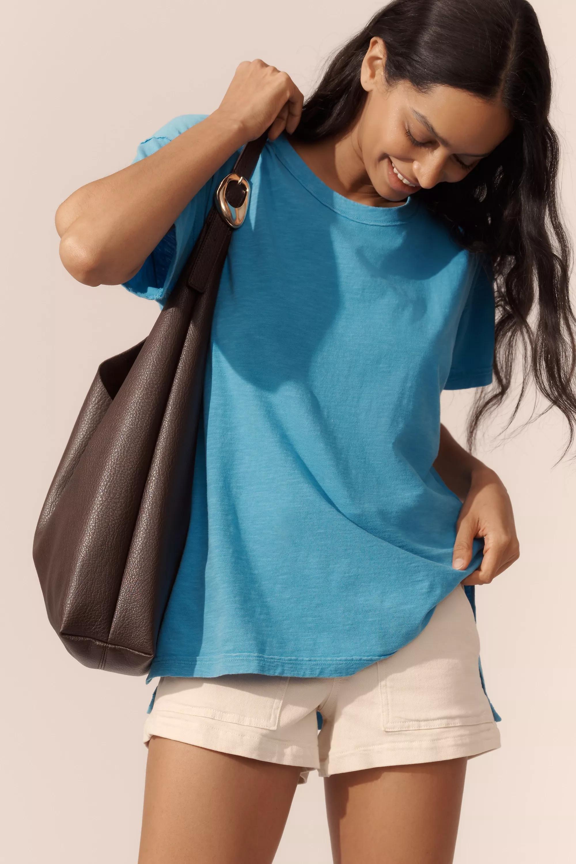 CHOCOLATE The Love Knot Slouchy Bag: Buckle Edition, A501_0021, large image number 4