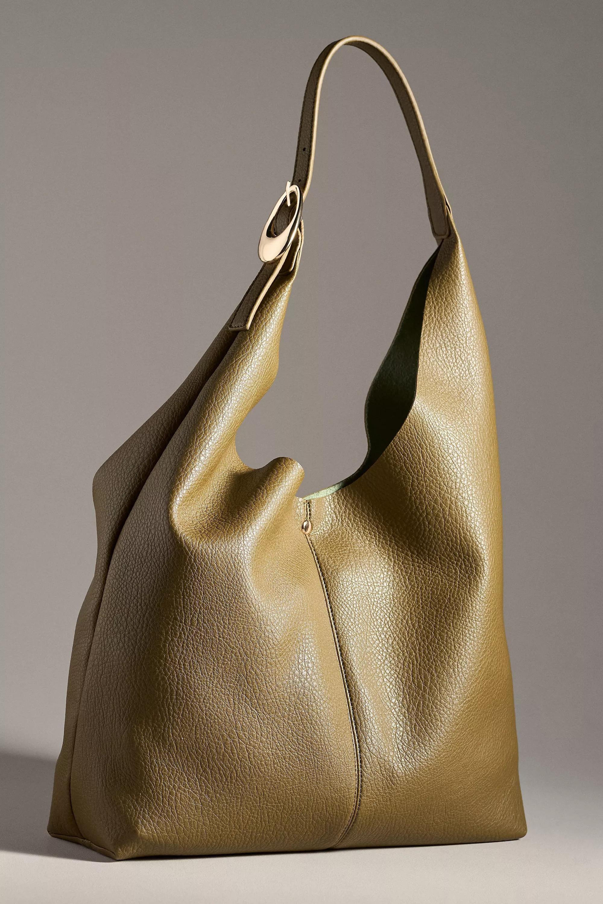 The Love Knot Slouchy Bag, Green, A501_0230, large image number 0