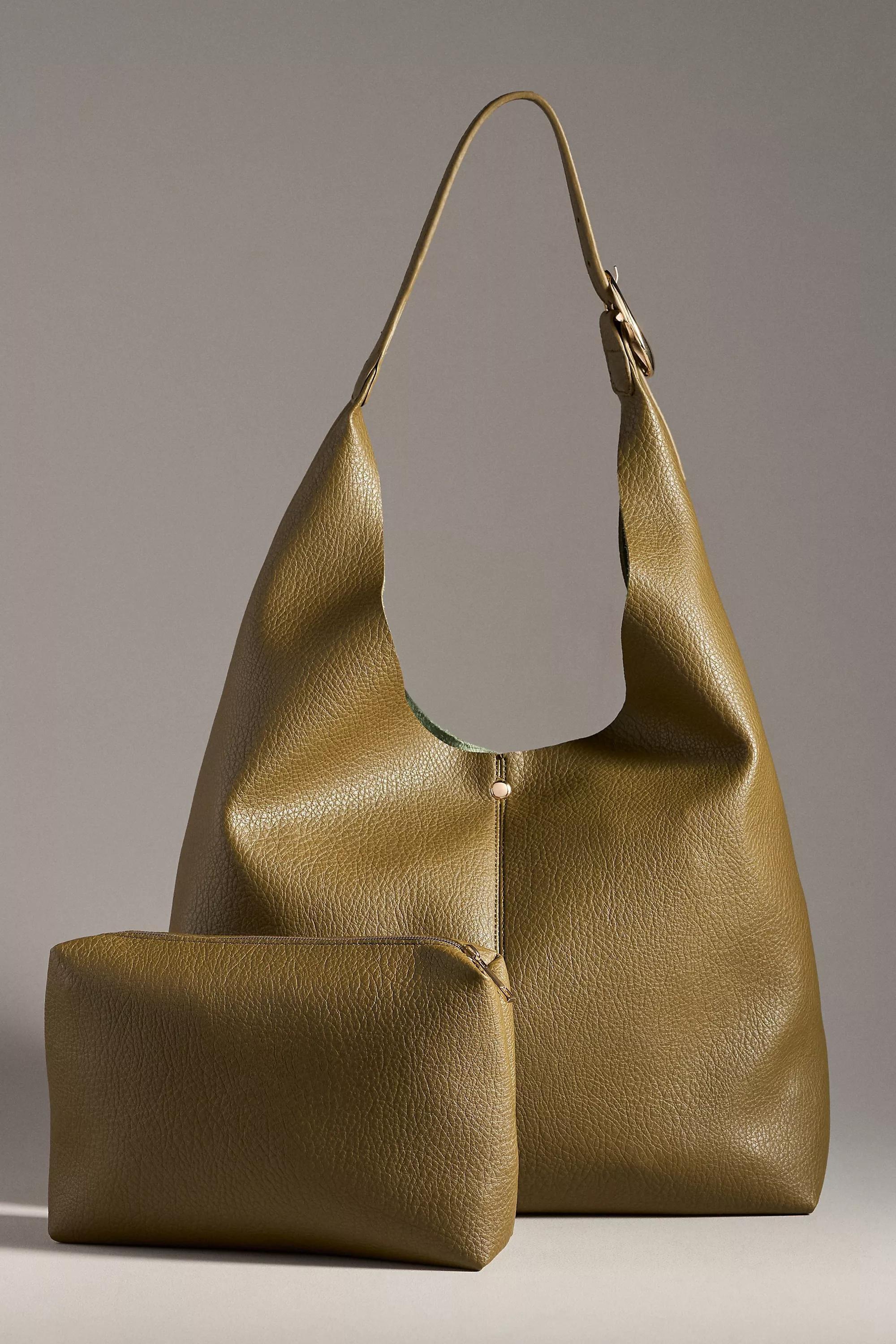 The Love Knot Slouchy Bag, Green, A501_0230, large image number 1