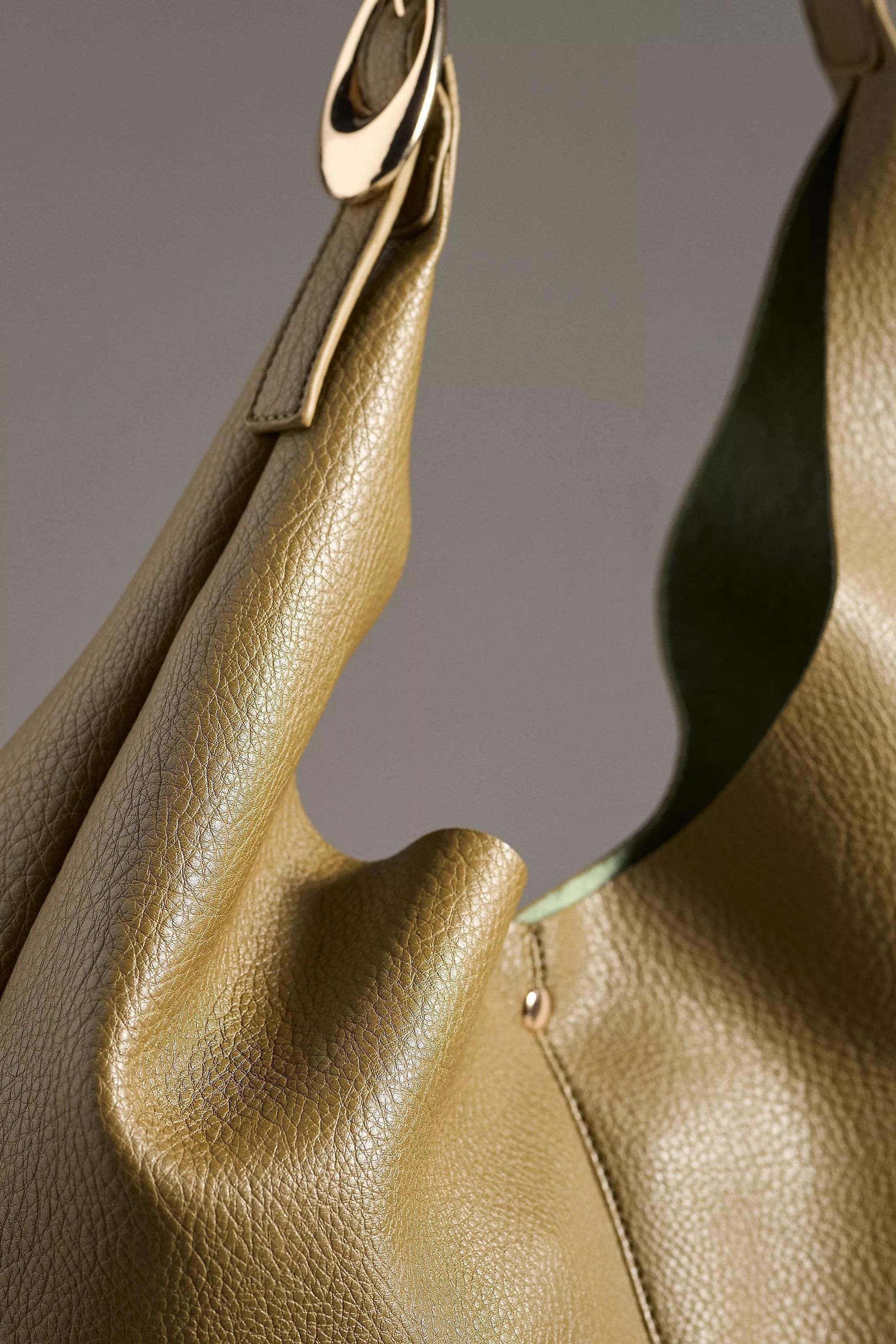 The Love Knot Slouchy Bag, Green, A501_0230, large image number 2
