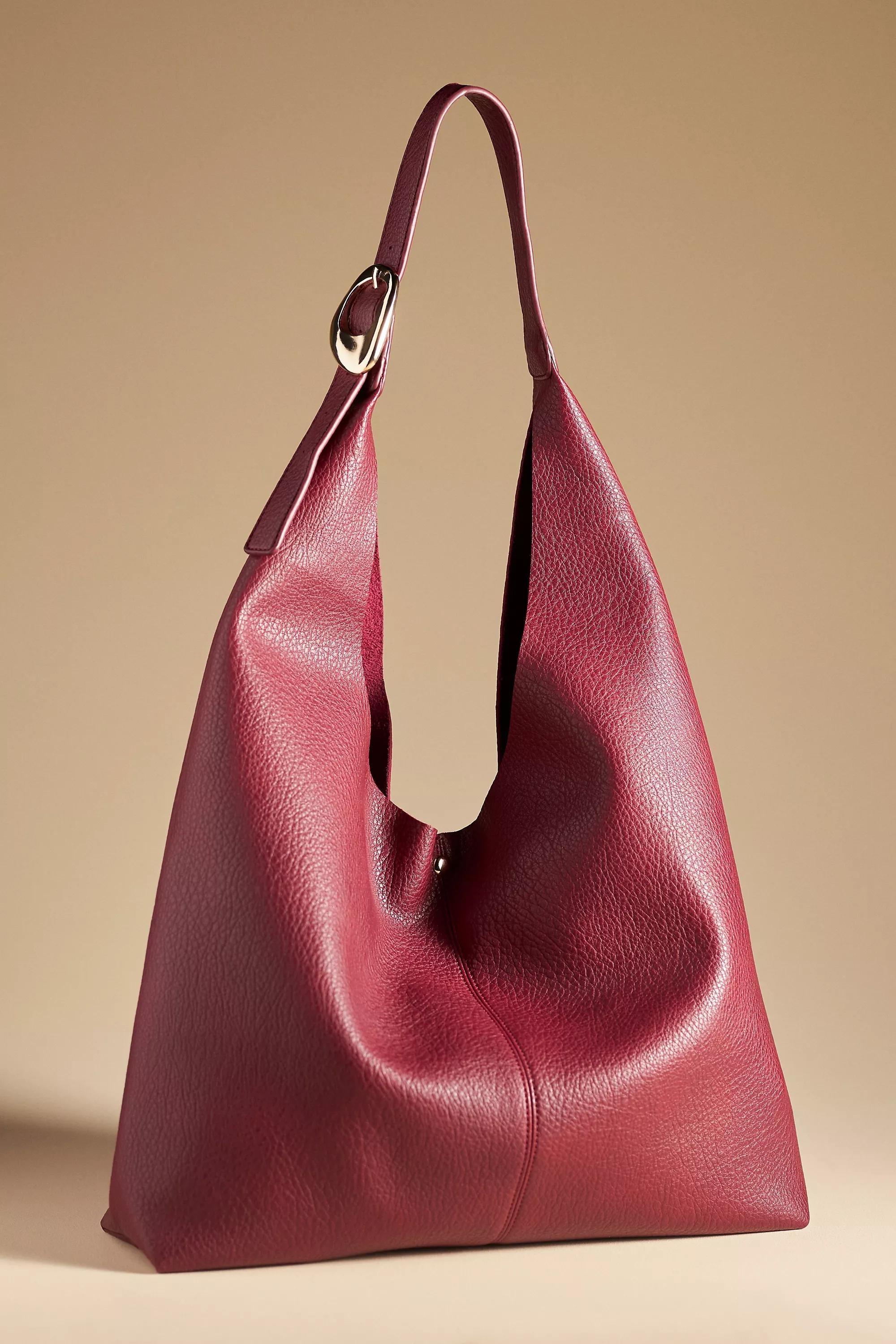 Anthropologie Plain Shoulder, Burgundy, A501_0259, large image number 0