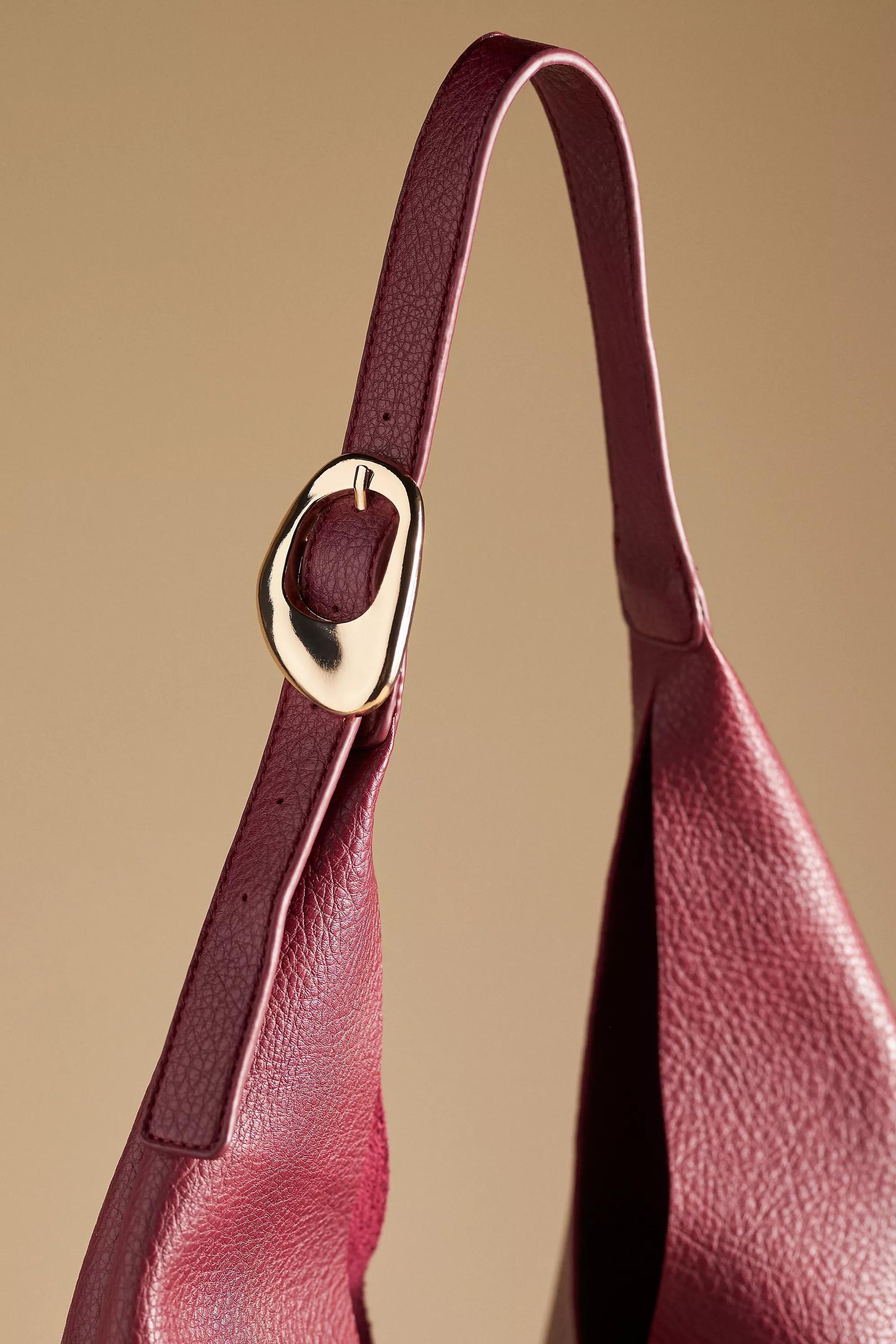 Anthropologie Plain Shoulder, Burgundy, A501_0259, large image number 3
