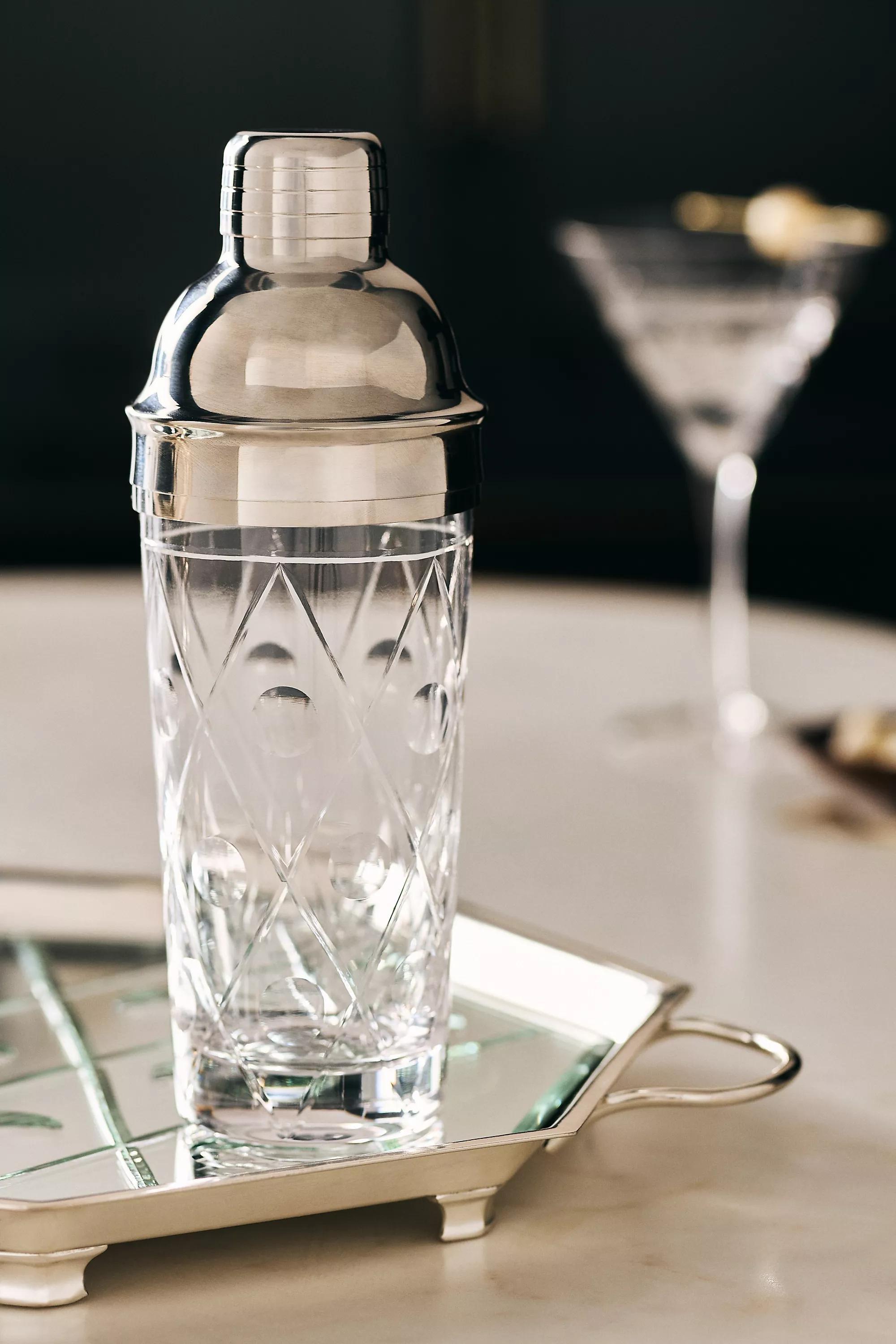 The Met X Anthropologie Cocktail Shaker, Silver, A501_0000, large image number 0