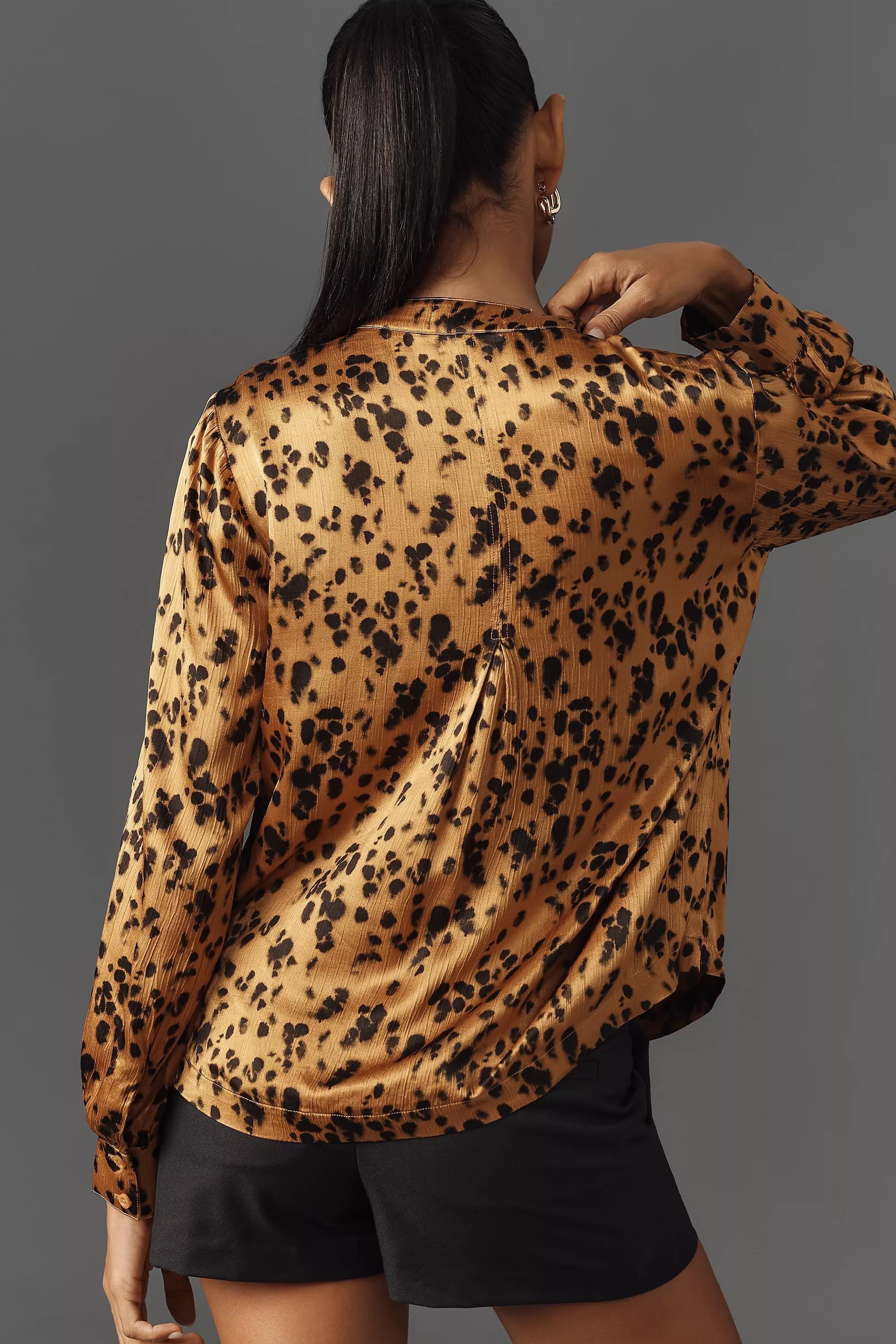 Anthropologie Animal Print Brunch Cropped, , large image number 1