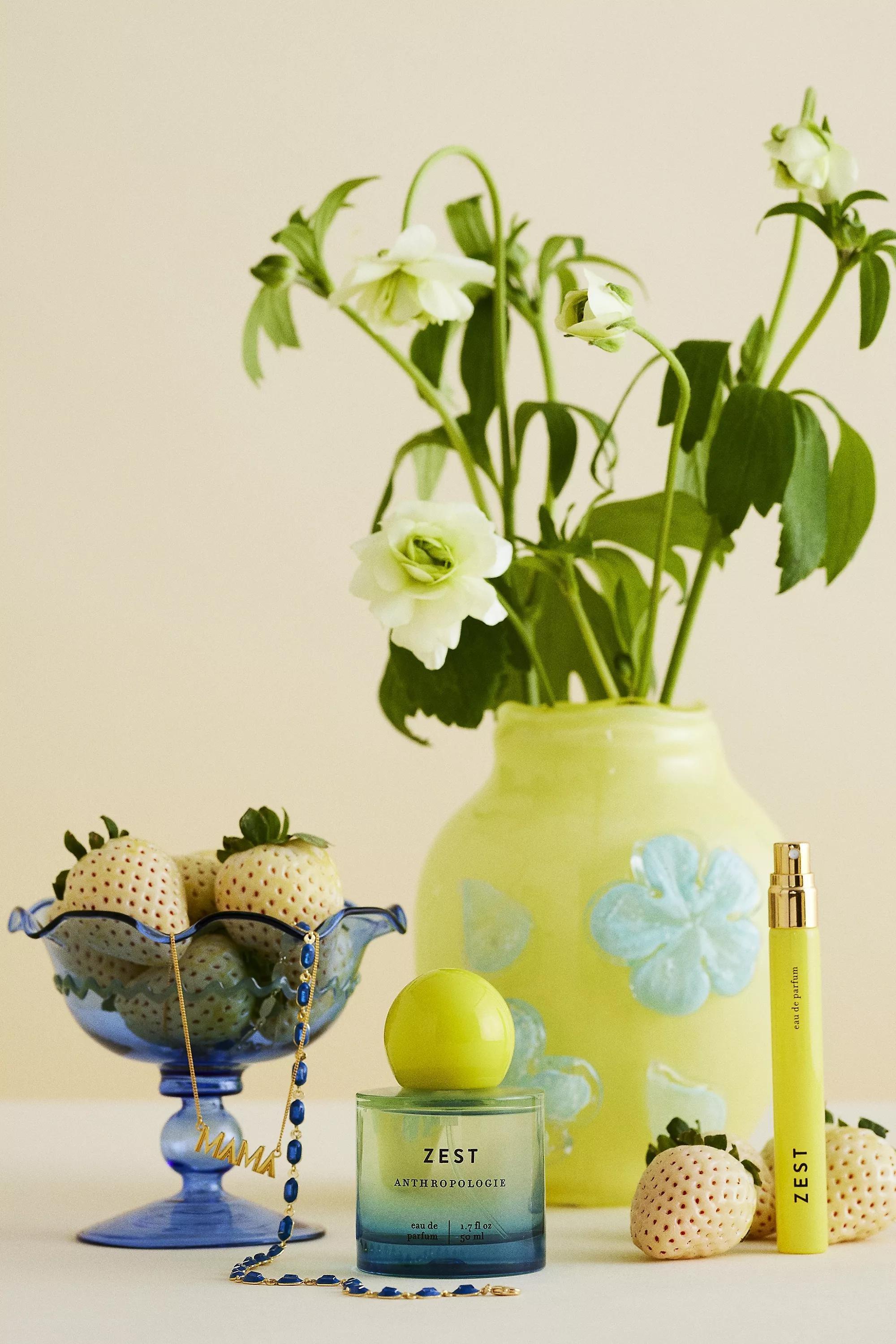 Ballet Dessert Coupe Glass, Blue, A501_0040, large image number 1