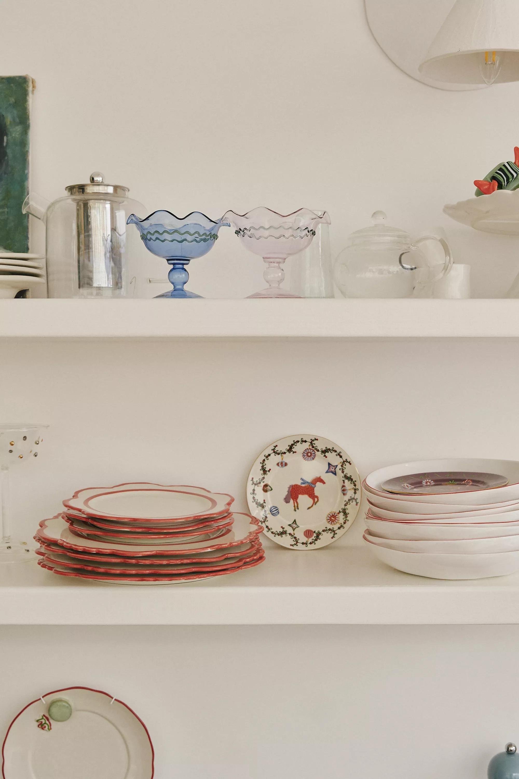 Ballet Dessert Coupe Glass, Blue, A501_0040, large image number 3