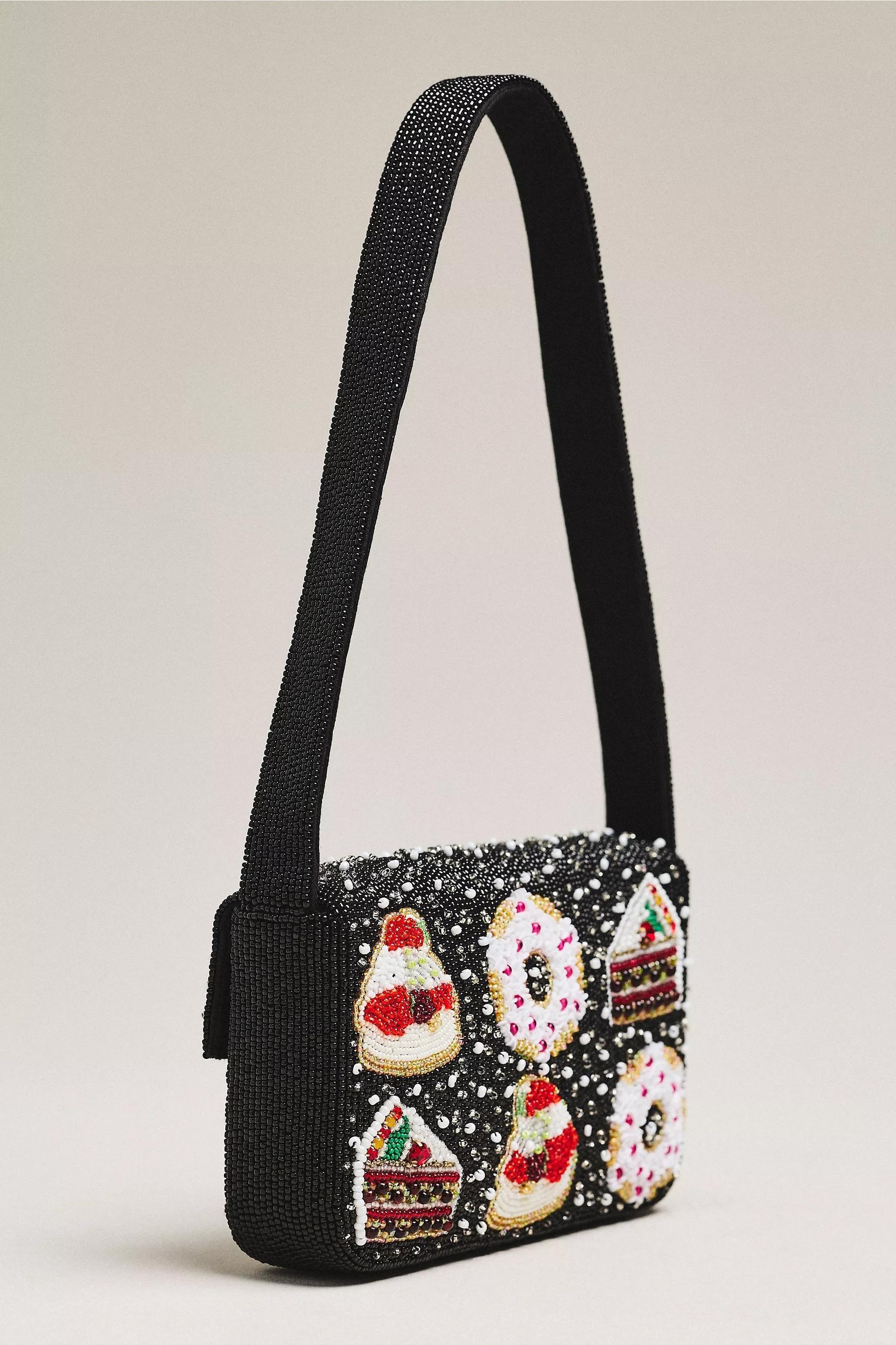 BLACK PATTERN The Fiona Beaded Bag: Winter Icon Edition, A501_0009, large image number 1