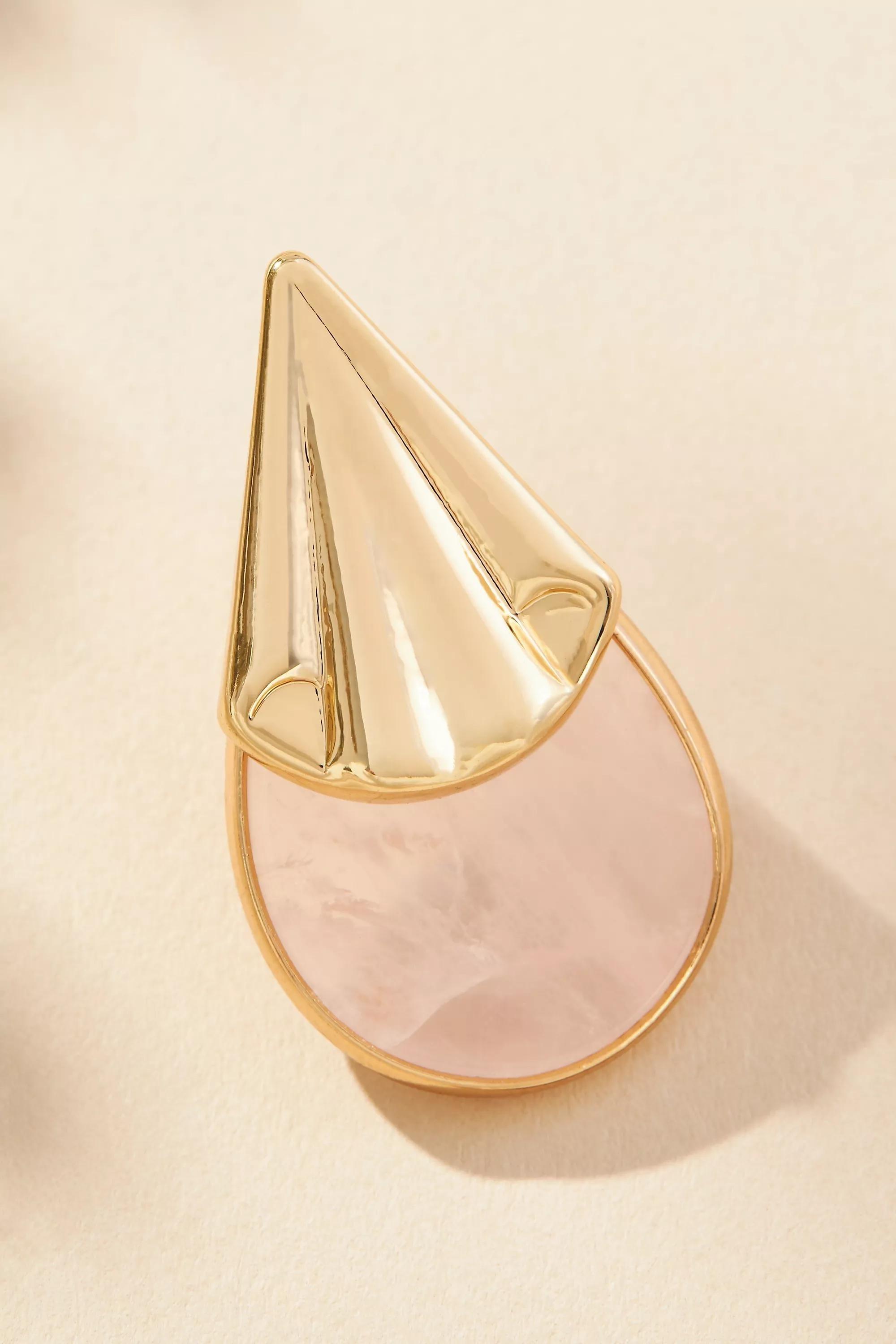 Anthropologie Western Stone Drop, Clear, A501_0100, large image number 1