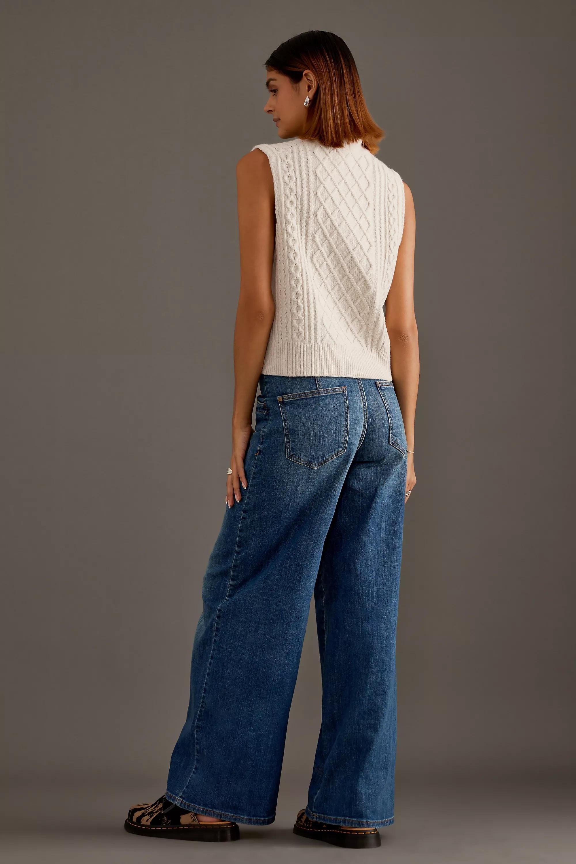 Anthropologie ed Denim Wide-Leg, Medium Blue, , large image number 2