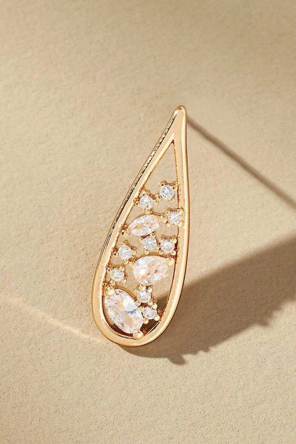 Anthropologie Drop, Gold, A501_0070, large image number 1