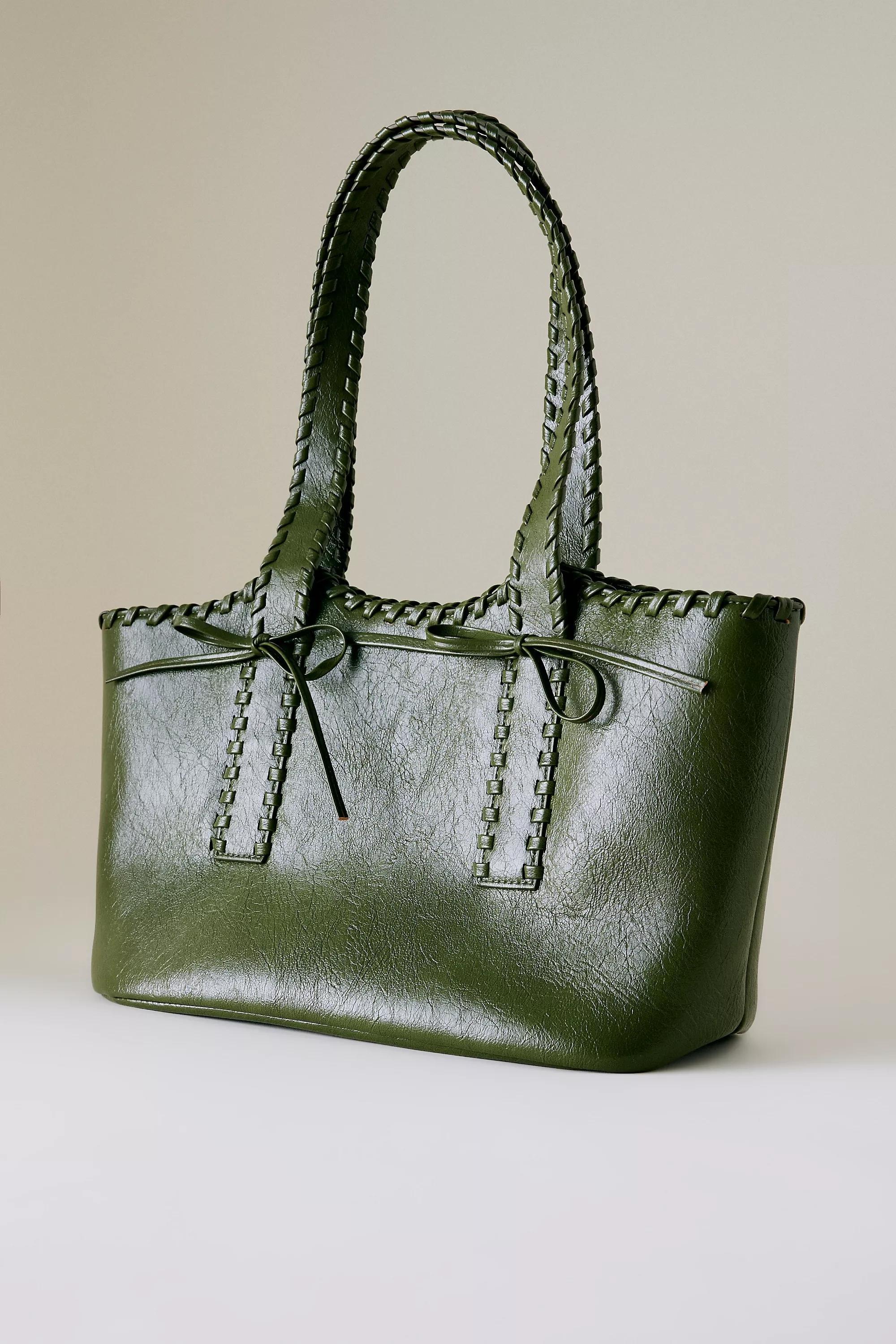 Anthropologie Woven Handmade, Green, A501_0030, large image number 4
