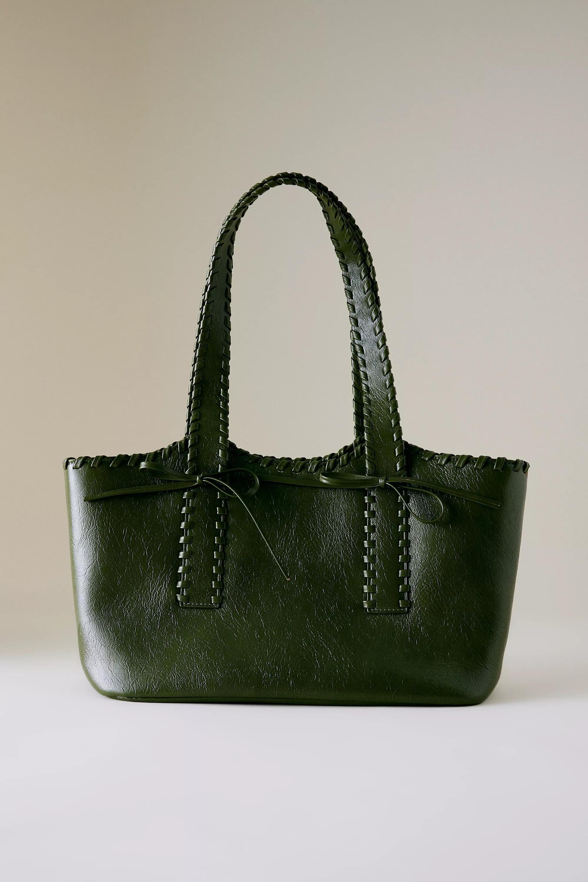 Anthropologie Woven Handmade, Green, A501_0030, large image number 5