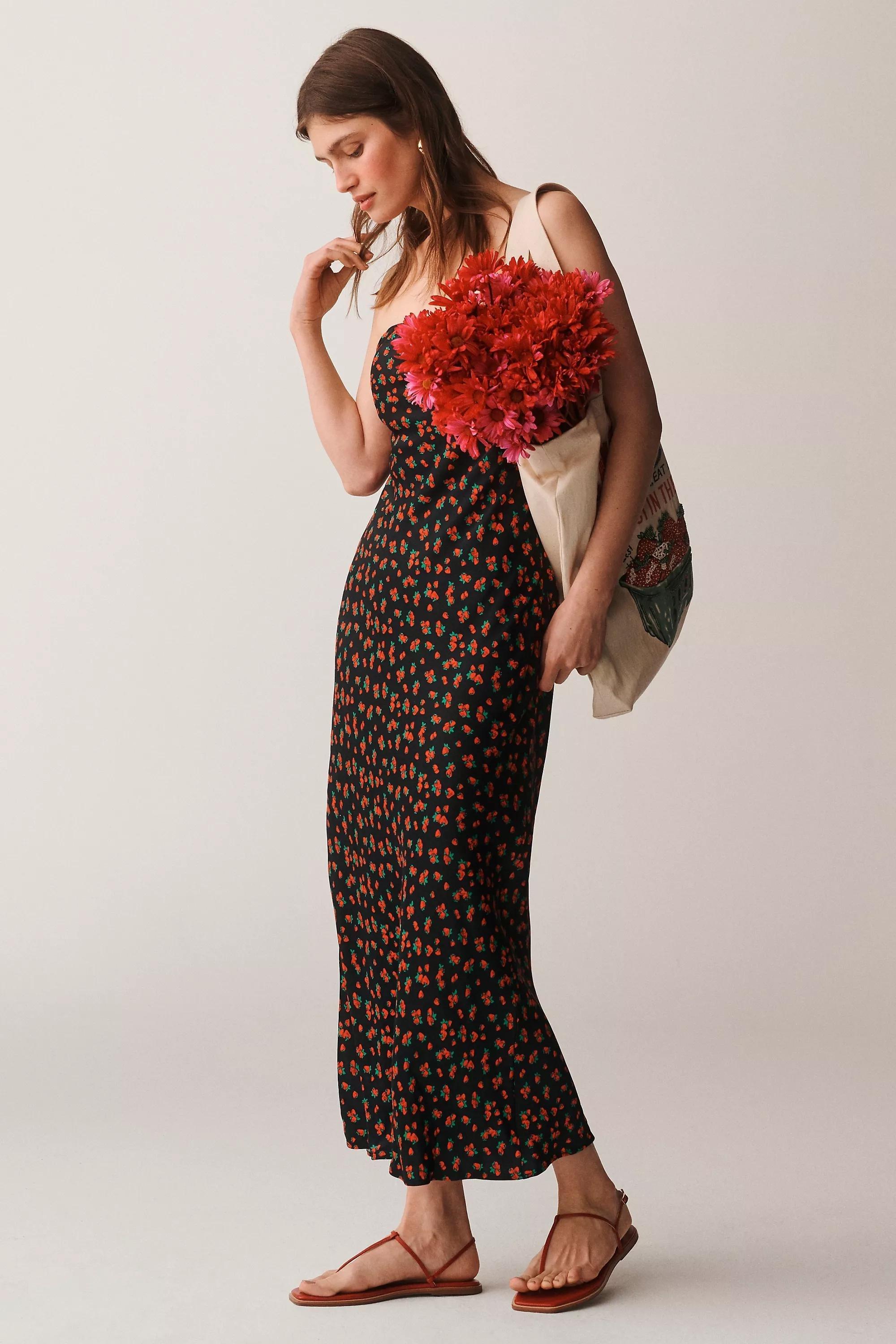 The Tilda Slip Dress, Black, , large image number 0