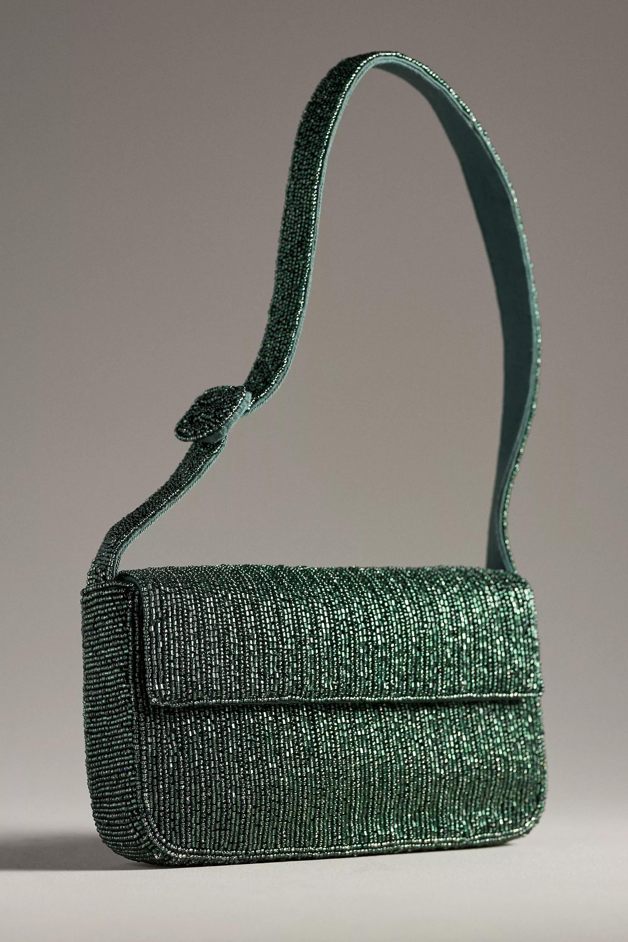 Anthropologie Embellishment Shoulder, Green, A501_0037, large image number 0
