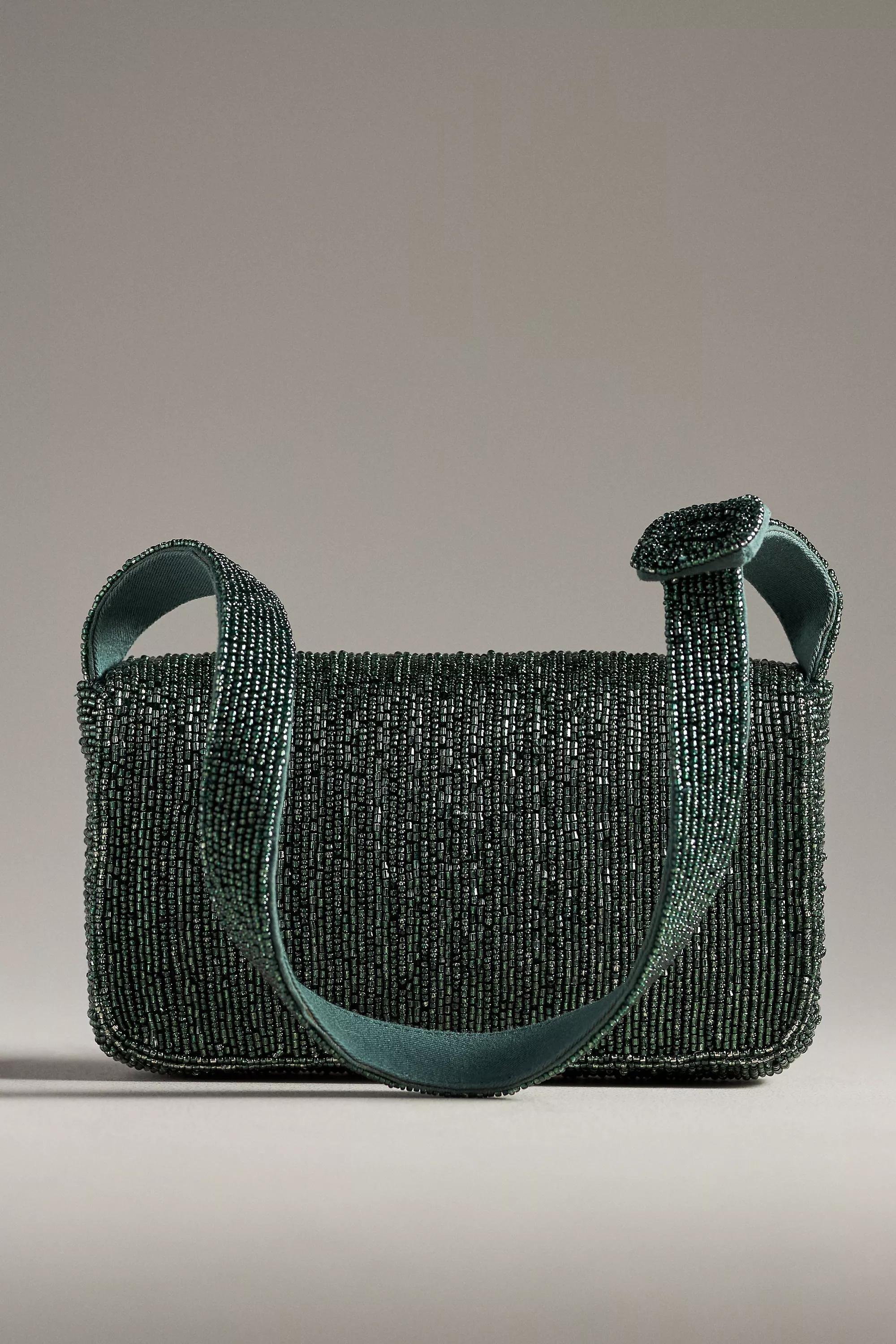 Anthropologie Embellishment Shoulder, Green, A501_0037, large image number 1