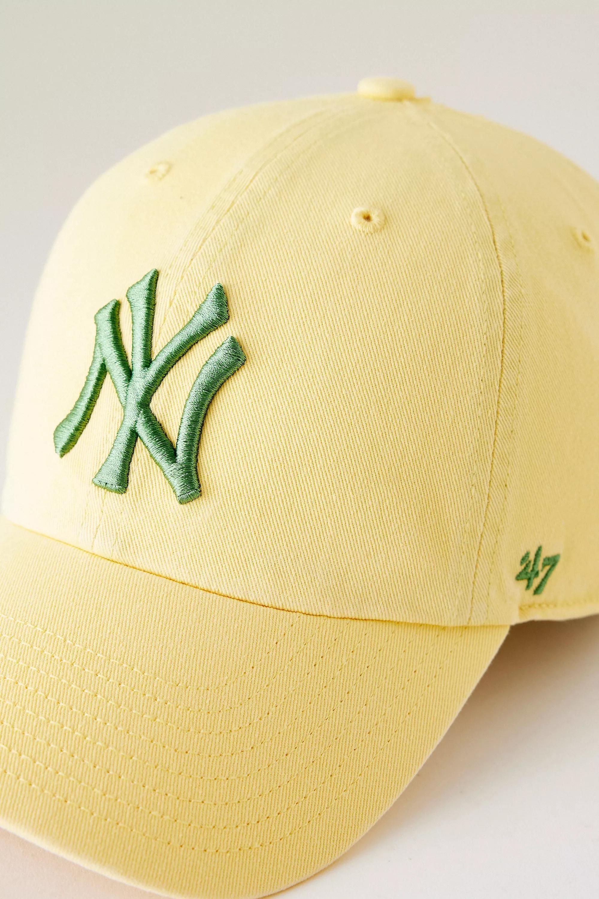 47 Yankees Baseball Cap, Yellow, A501_0074, large image number 2