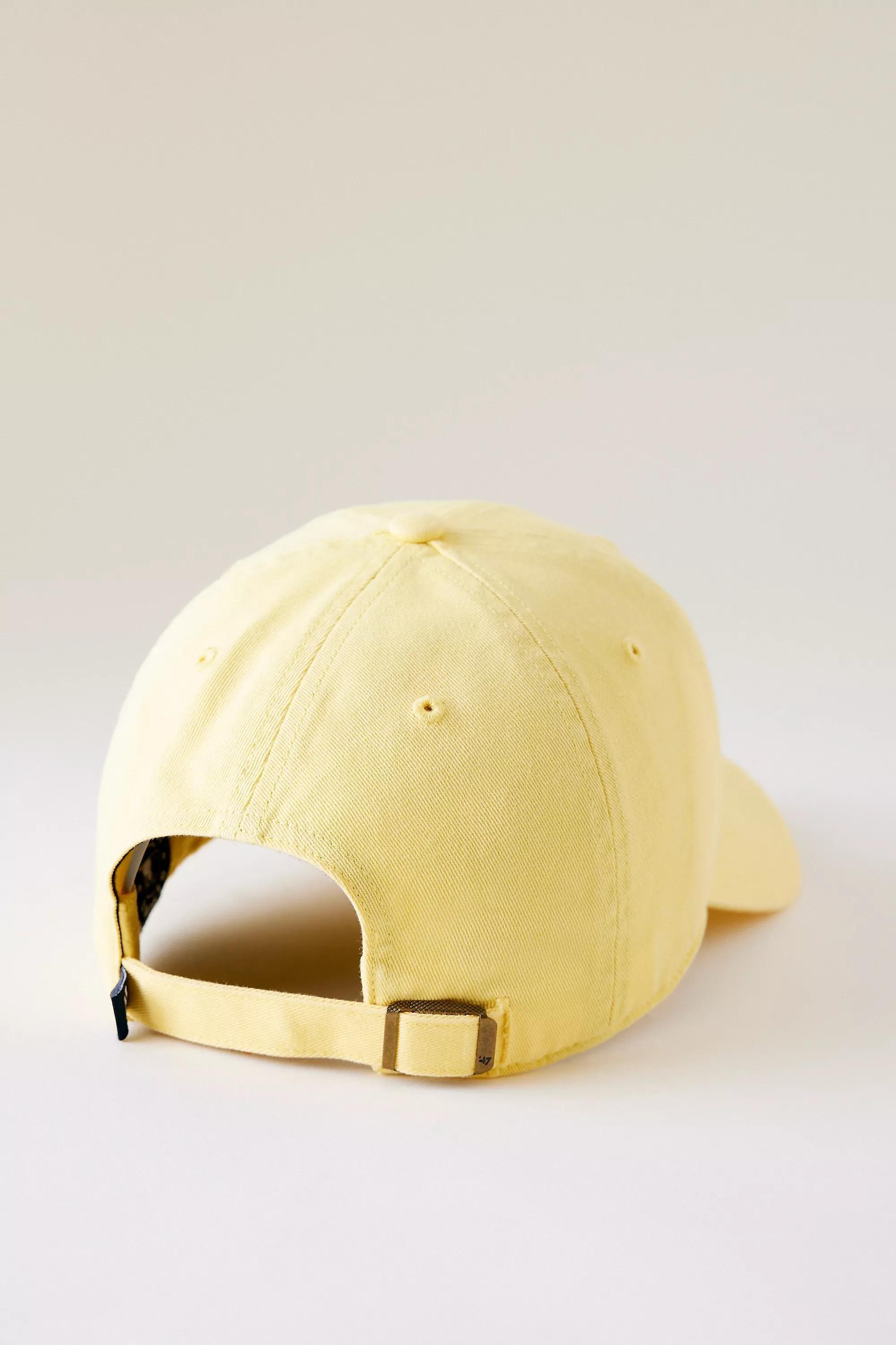 47 Yankees Baseball Cap, Yellow, A501_0074, large image number 3