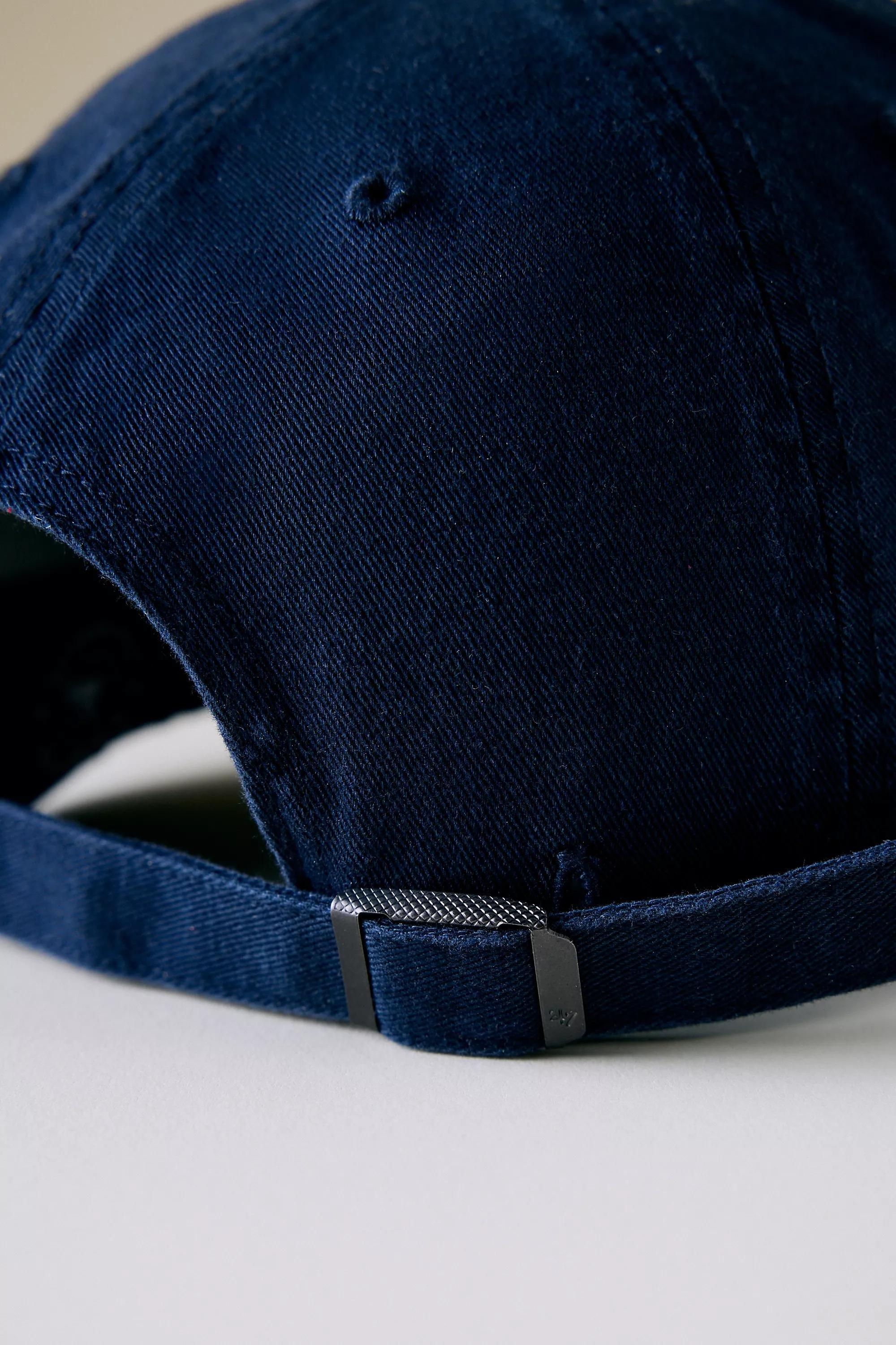 Anthropologie Embroidered Baseball, Navy, A501_0041, large image number 2