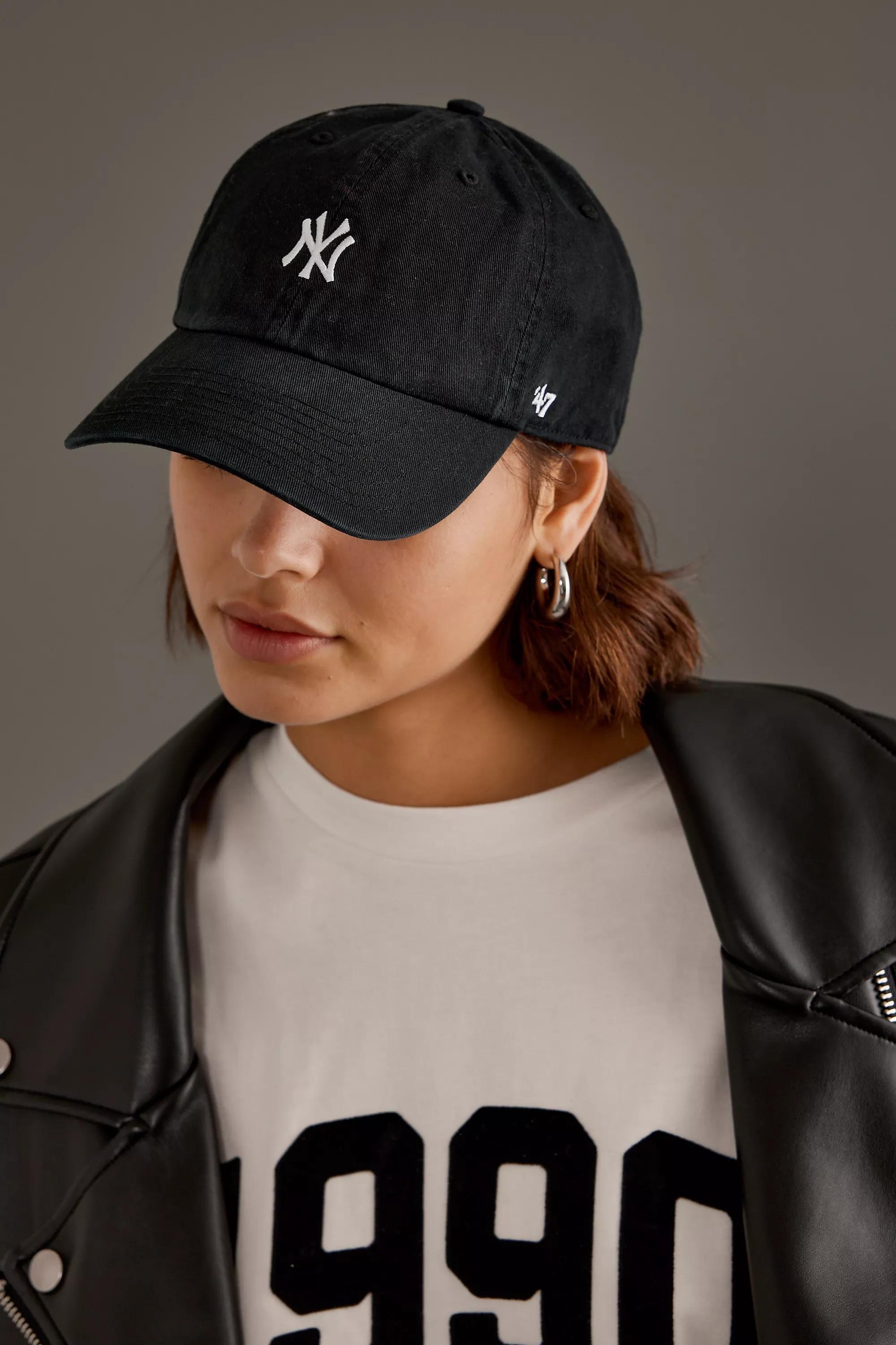 Mini Yankees Baseball Cap, Black, A501_0001, large image number 1