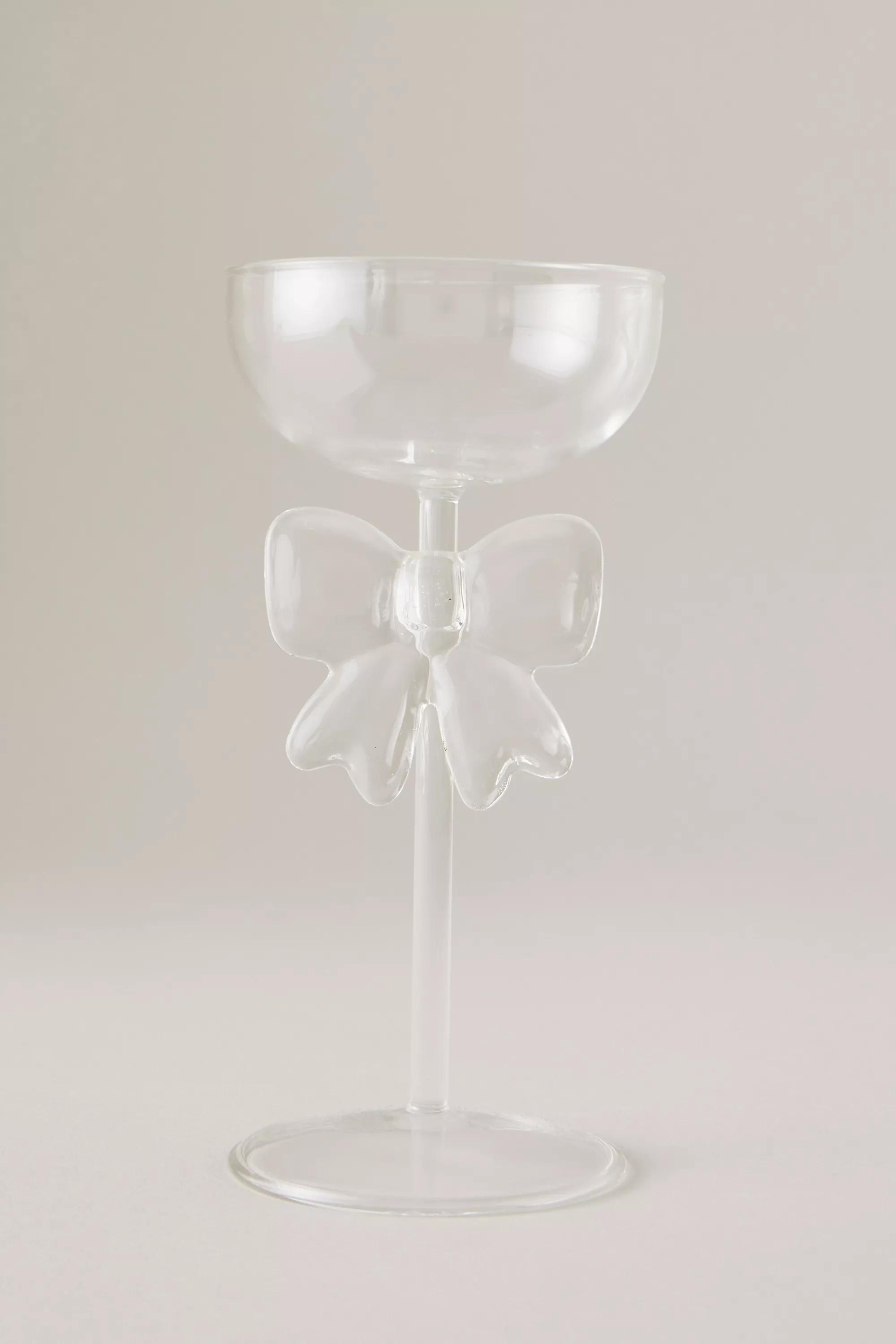WHITE Lepelclub Bow Coupe Glass, A501_0010, medium