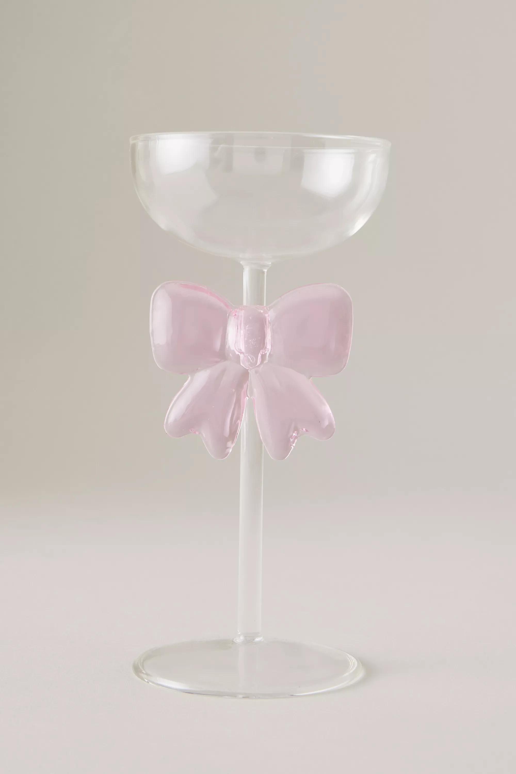 Lepelclub Bow Coupe Glass, Pink, A501_0066, large image number 2
